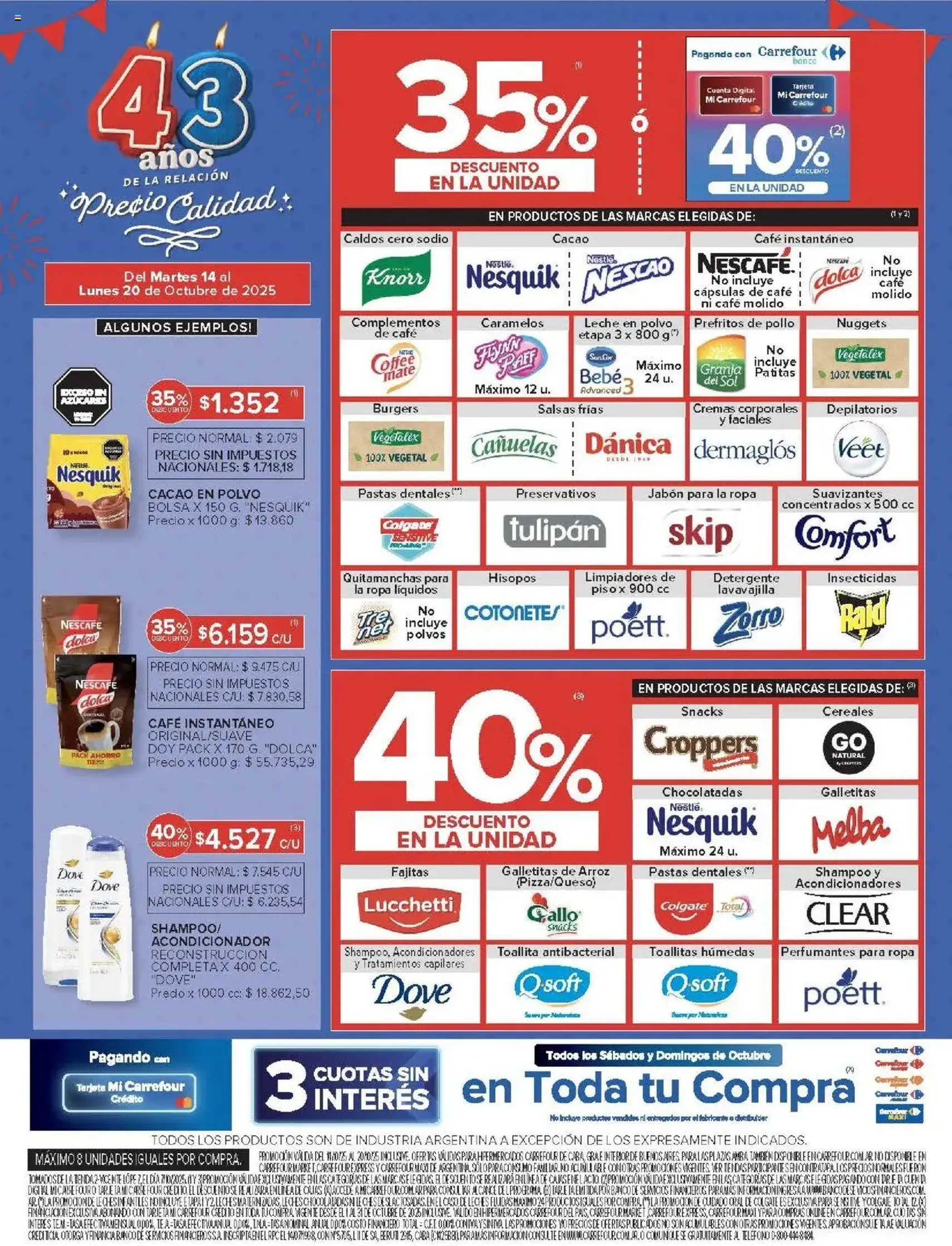 Carrefour ofertas - folleto válido desde 14/10/2025 página 13 de 54