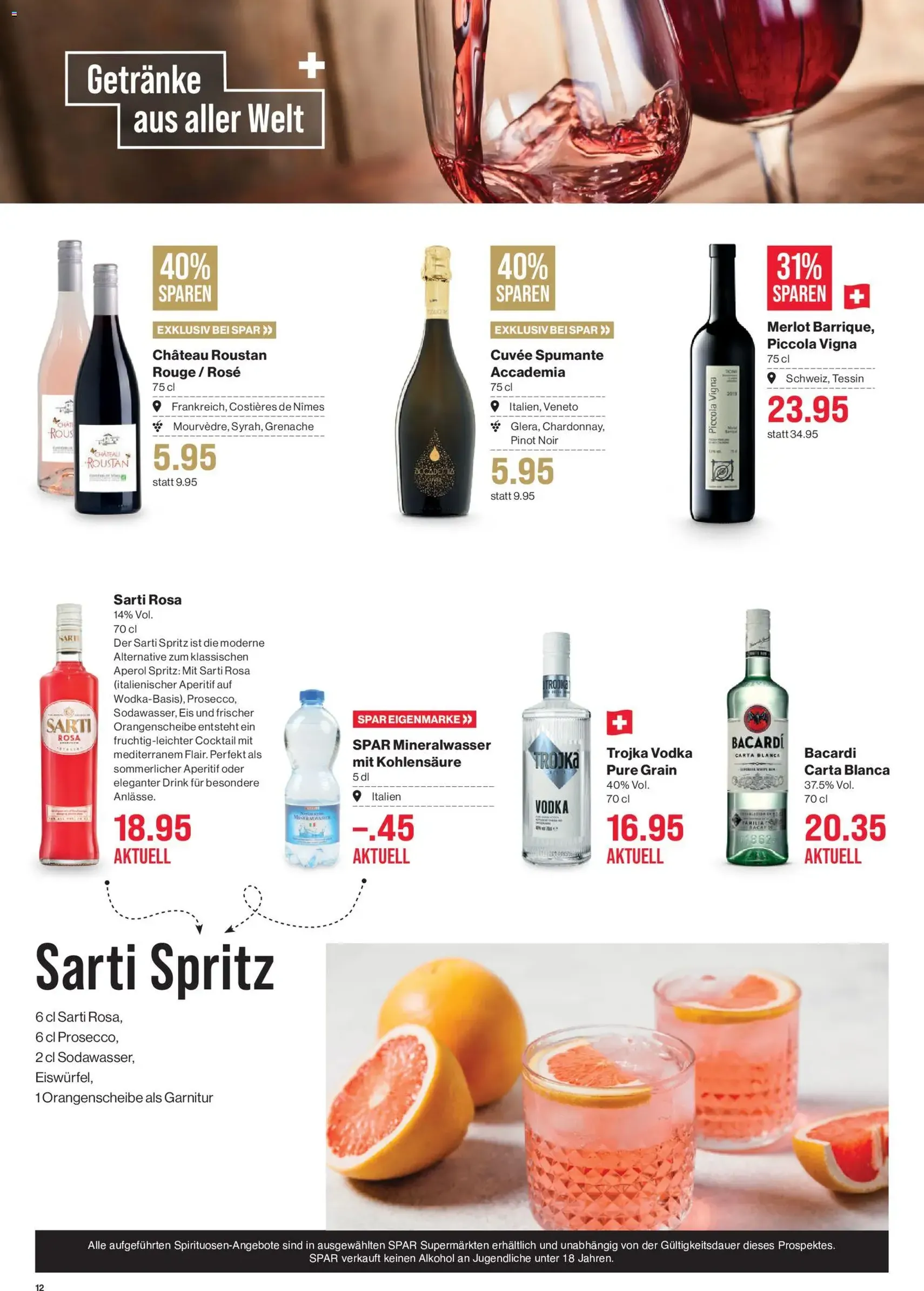 SPAR aktionen - Gültiger Prospekt ab 09.07.2026, Seite 12 von insgesamt 17