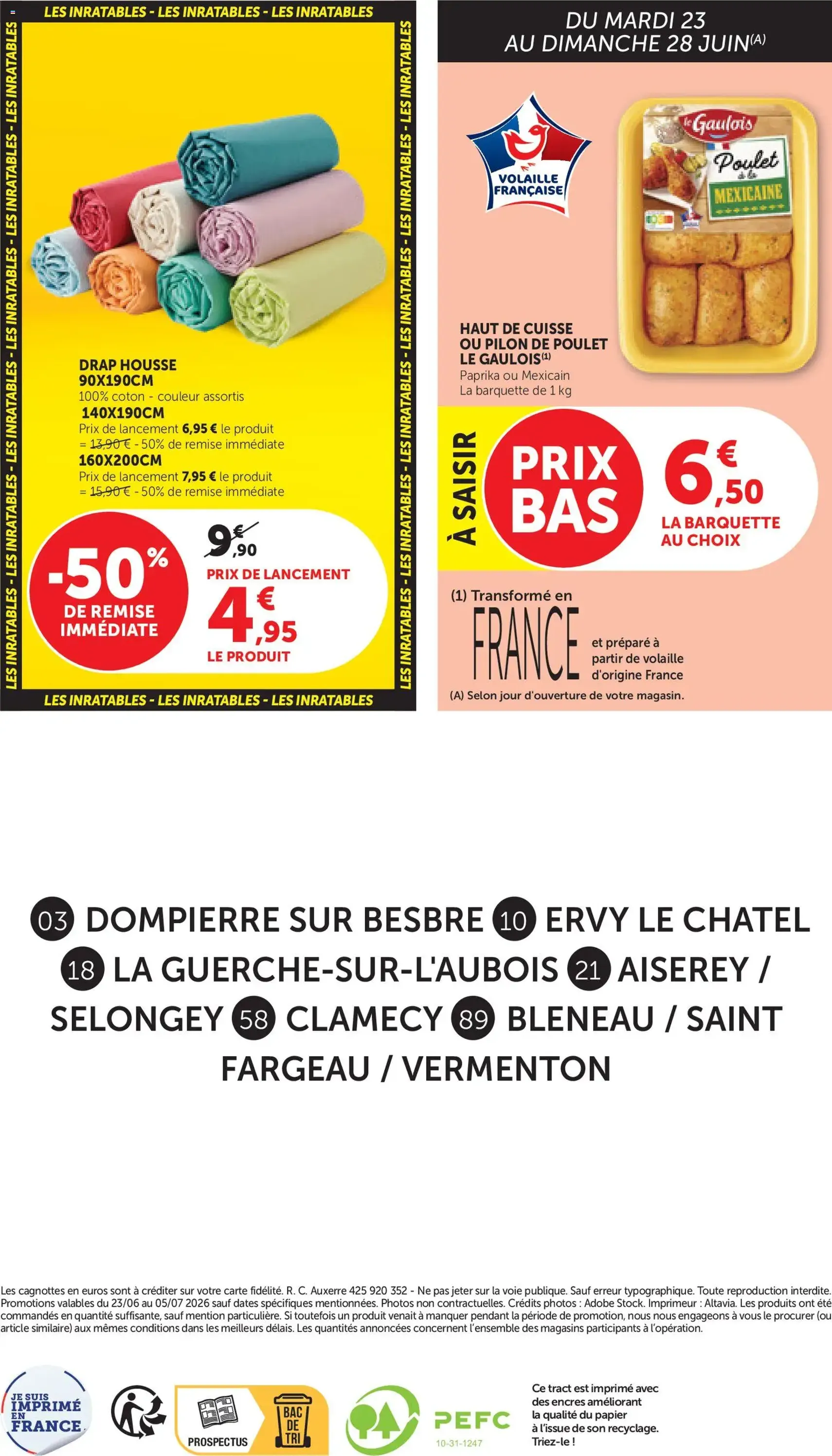 Bi1 Catalogue - brochure valable à partir du 23/06/2026, page 32 sur 32
