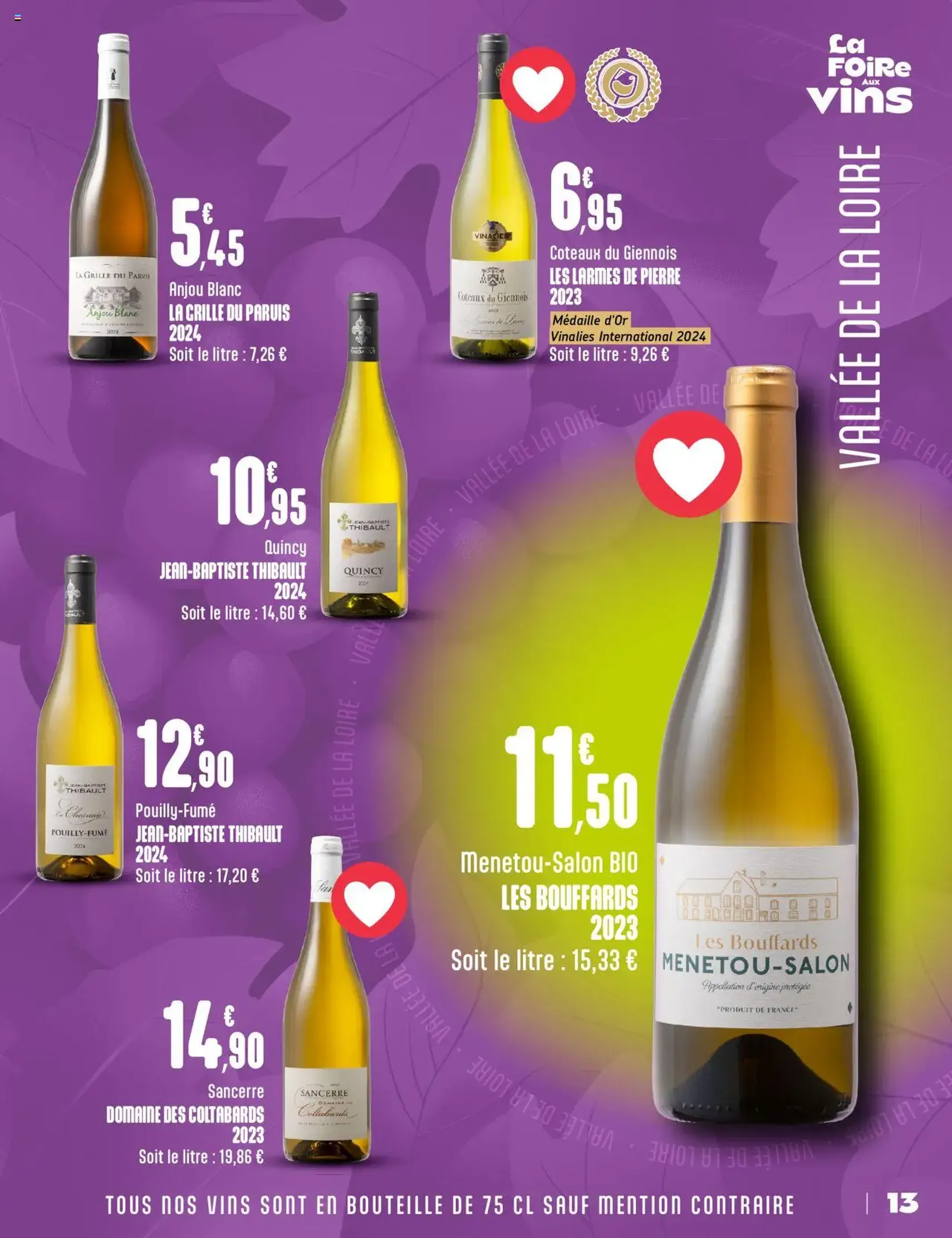G20 Supermarchés catalogue la foire aux vins - brochure valable à partir du 24/09/2025, page 13 sur 20