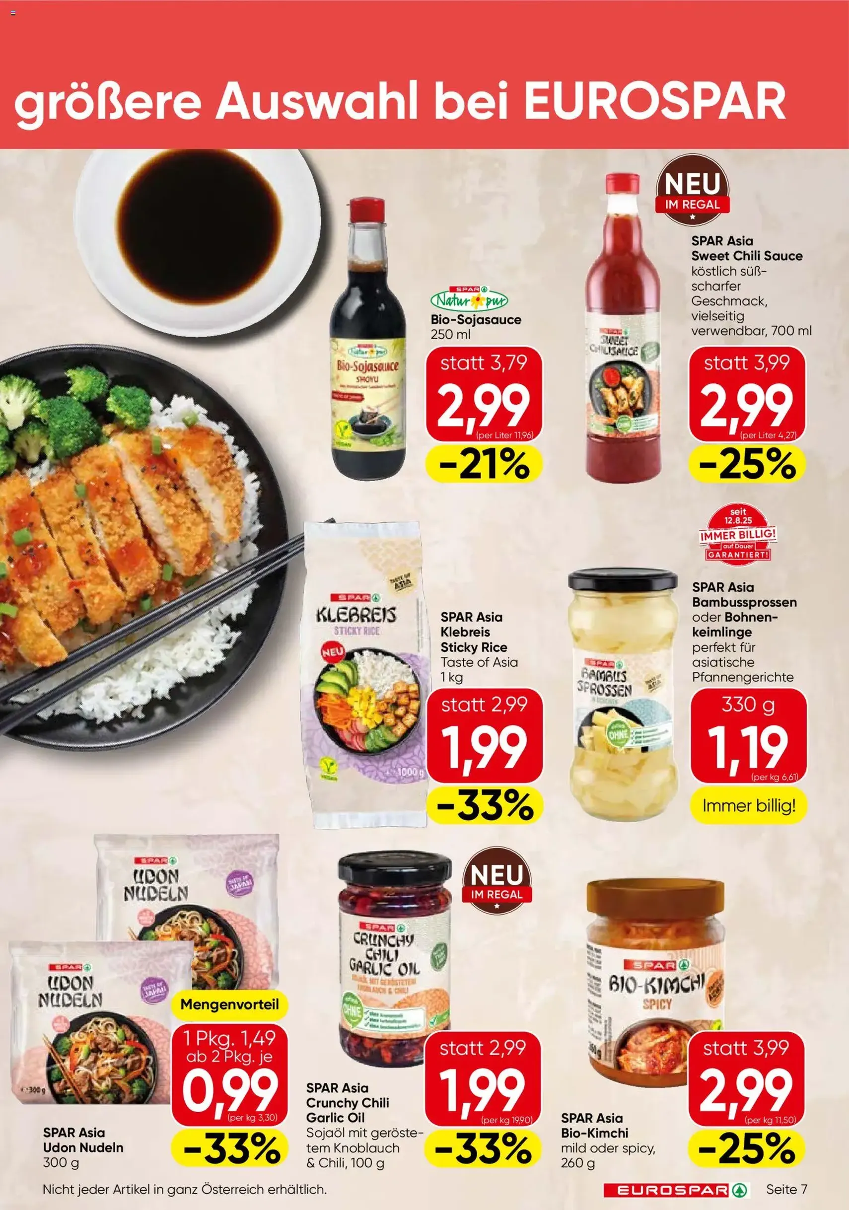 Eurospar Flugblatt - Gültiger Prospekt ab 07.05.2026, Seite 7 von insgesamt 16