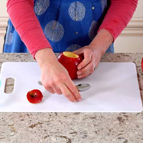 Mele cotte al forno - procedimento 1