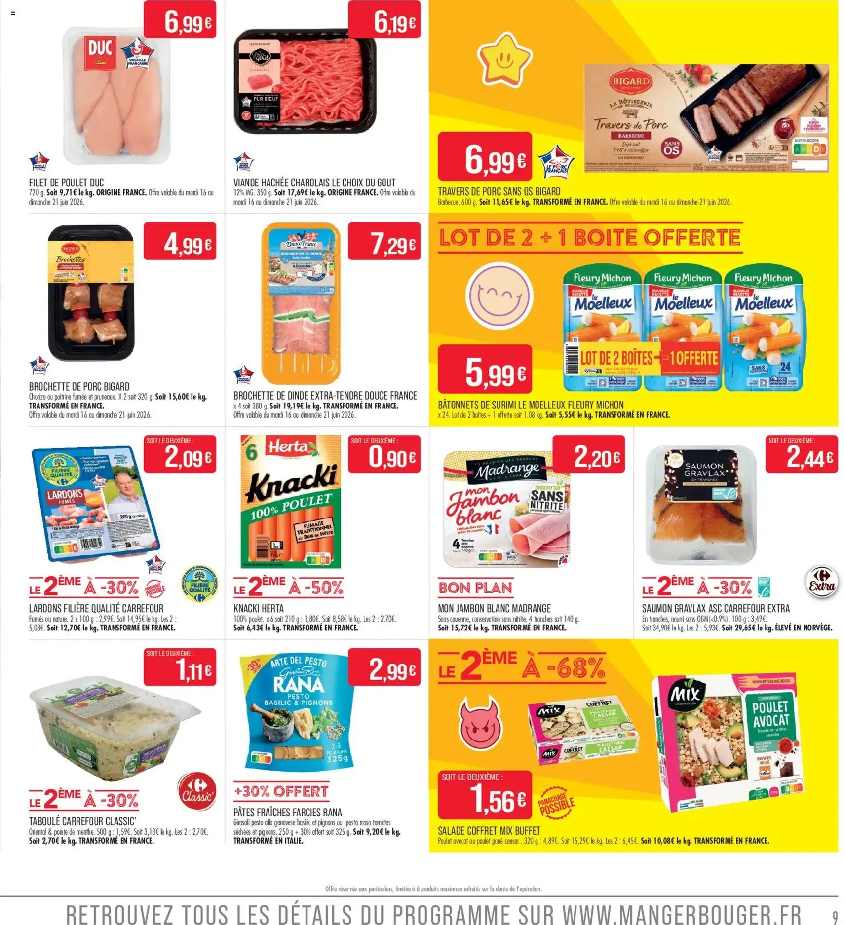 Match Supermarché catalogue - brochure valable à partir du 16/06/2026, page 9 sur 24