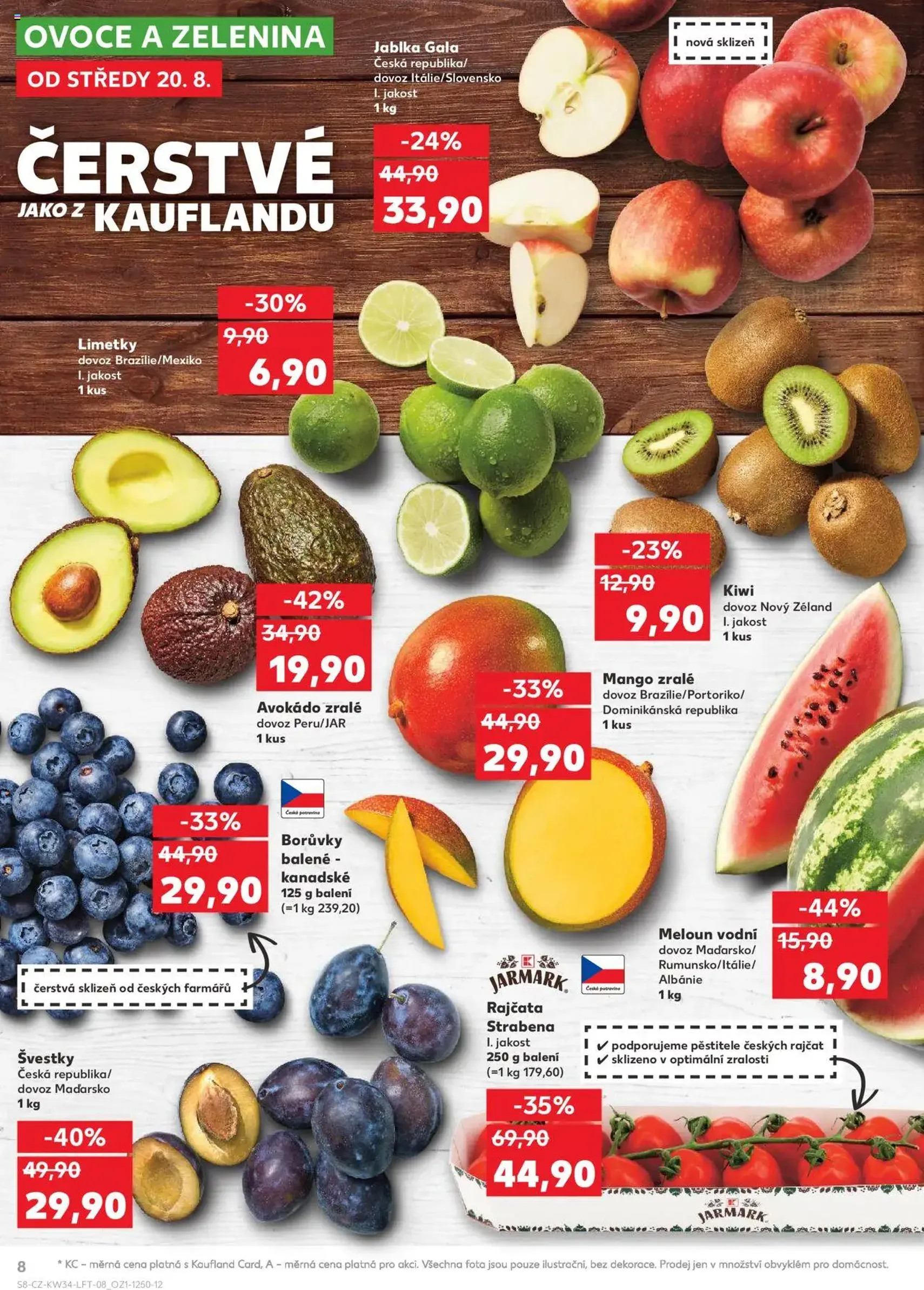 Kaufland leták - platný leták od 20.08.2025 strana 8 z 90 Kaufland leták - platný leták od 20.08.2025 strana 8 z 90