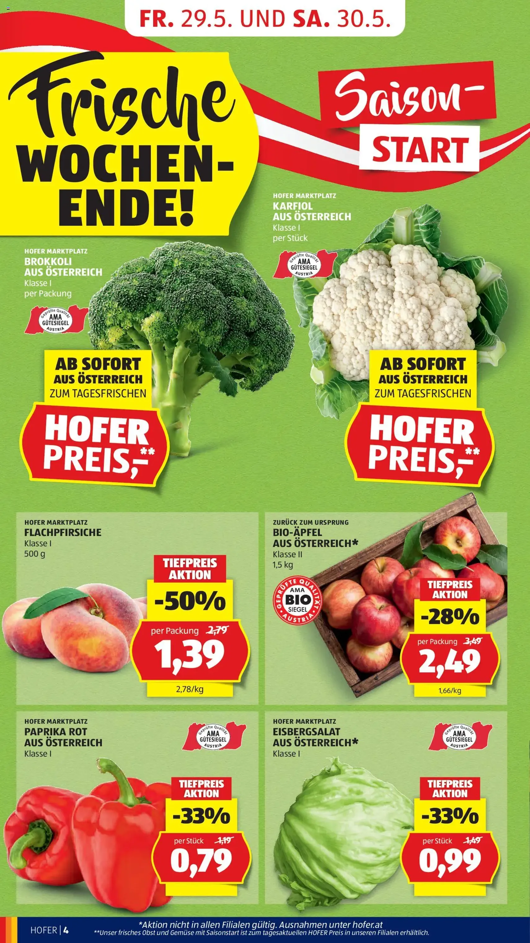 Hofer Flugblatt - Gültiger Prospekt ab 29.05.2026, Seite 6 von insgesamt 43