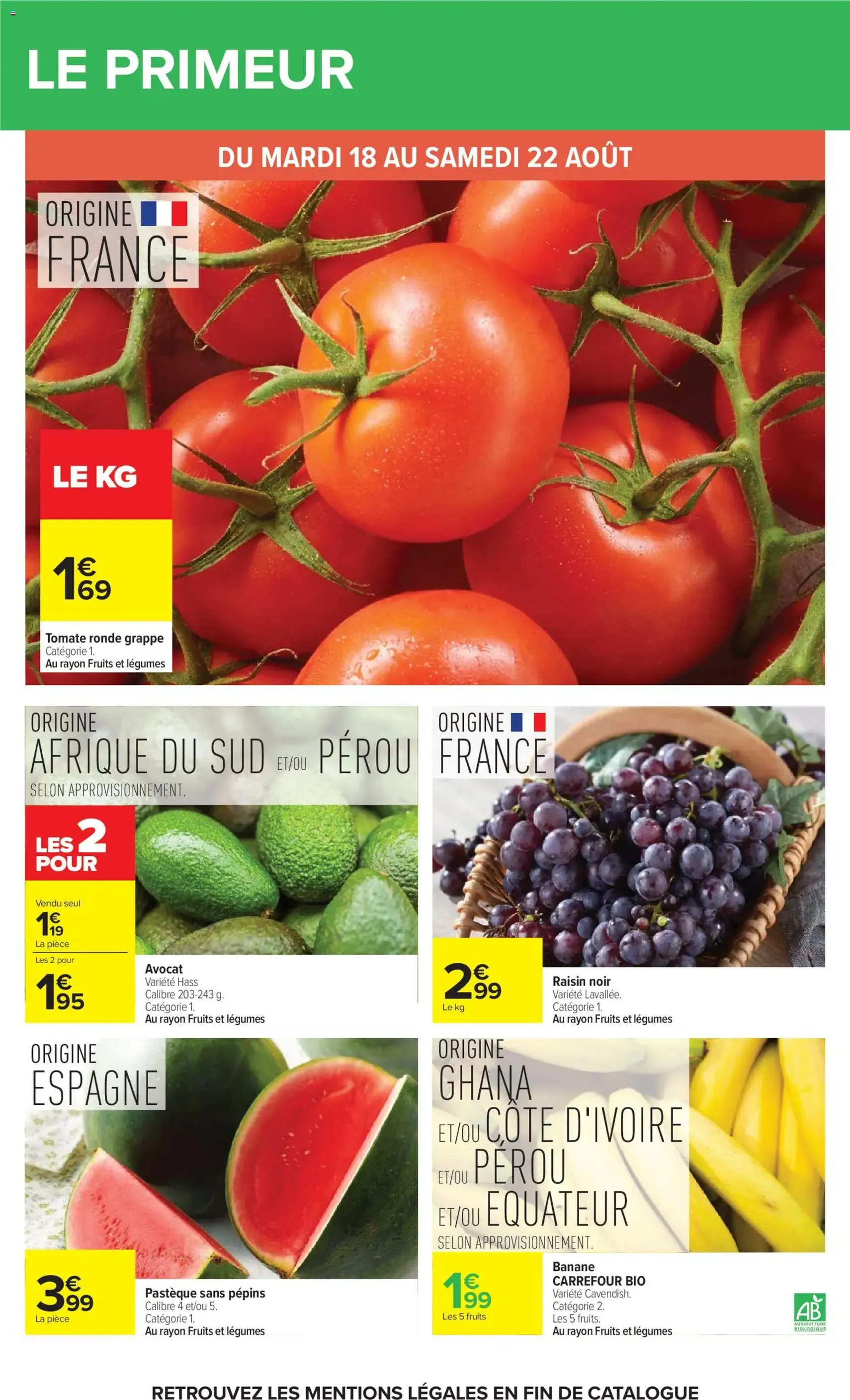 Carrefour Vos promos du quotidien - brochure valable à partir du 17/08/2026, page 20 sur 84
