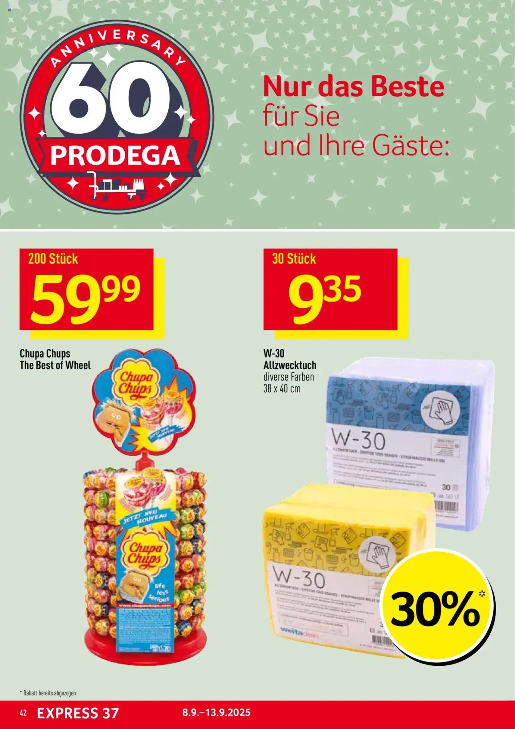 Prodega Aktionen - Gültiger Prospekt ab 08.09.2025, Seite 42 von insgesamt 44 Prodega Aktionen - Gültiger Prospekt ab 08.09.2025, Seite 42 von insgesamt 44