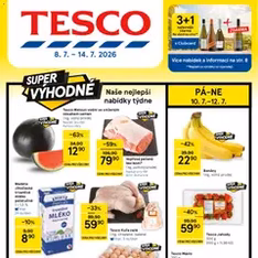 Tesco leták - Hypermarket - náhled letáku platný od 08.07.2026