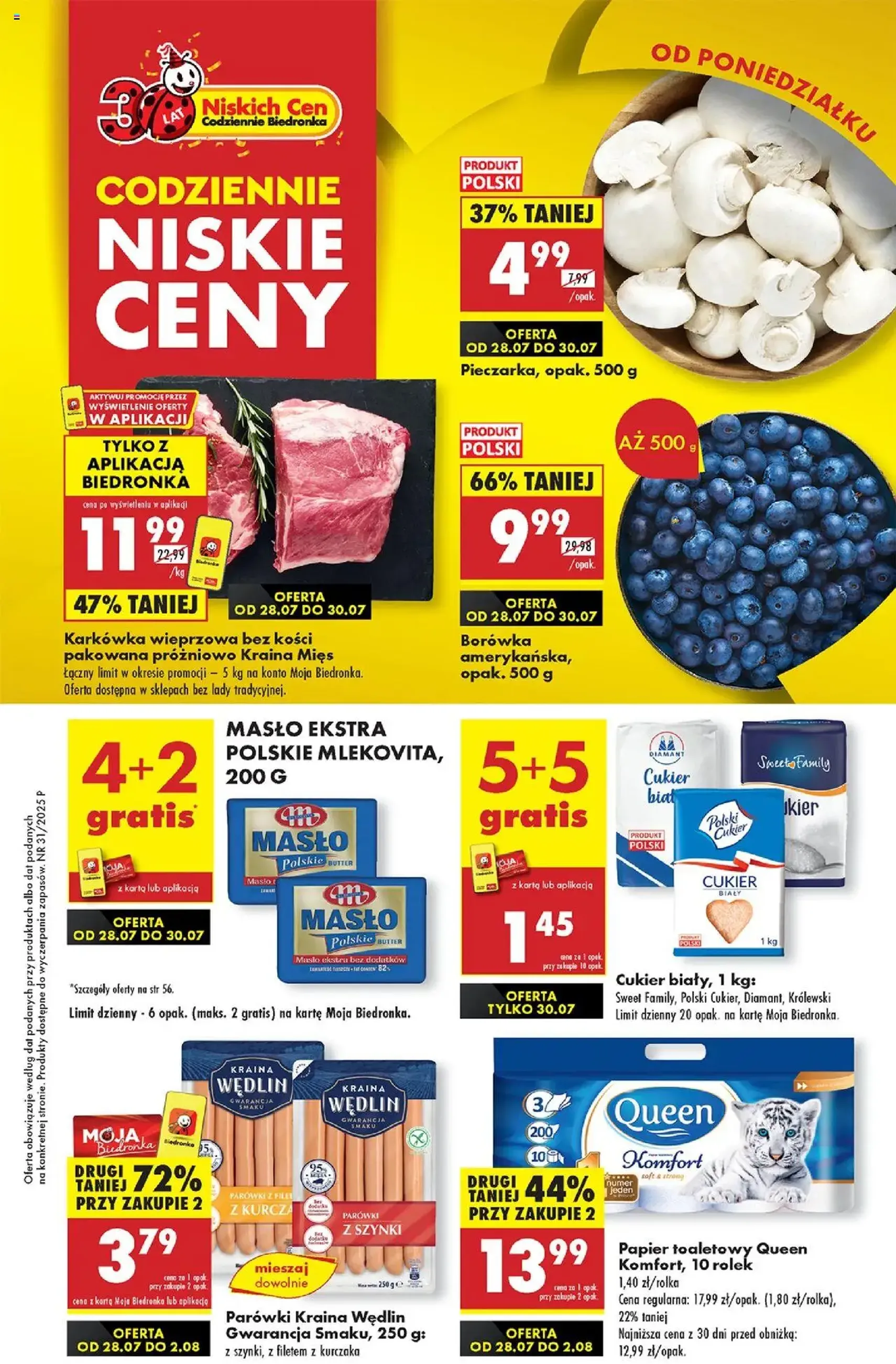 Biedronka gazetka - ważny gazetka od 28.07.2025 strona 1 z 84 Biedronka gazetka - ważny gazetka od 28.07.2025 strona 1 z 84