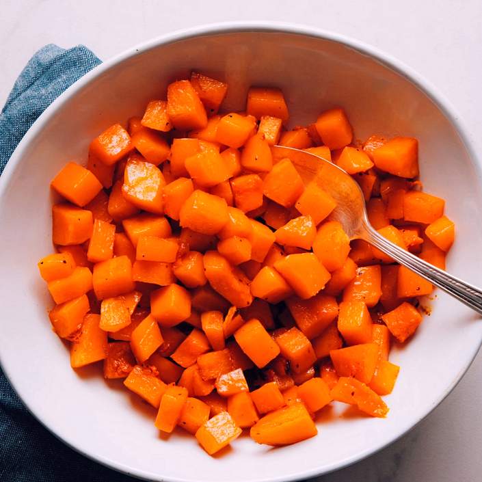 Roasted Butternut Squash with Curry