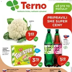 Terno leták - náhľad letáku platný od 14.08.2025