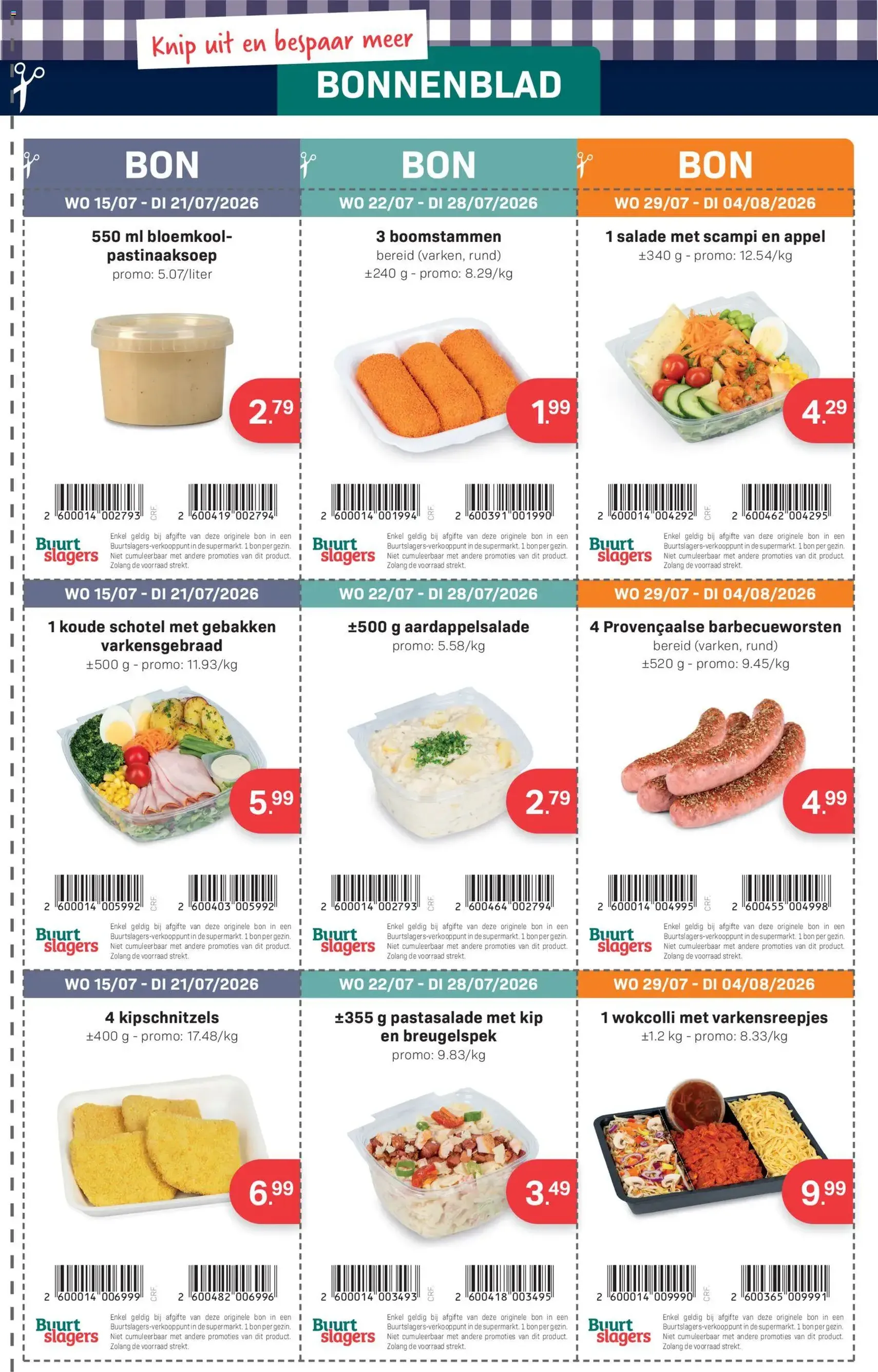 Buurtslagers Folder / Publicité - geldige folder vanaf 24/06/2026 pagina 3 van 4