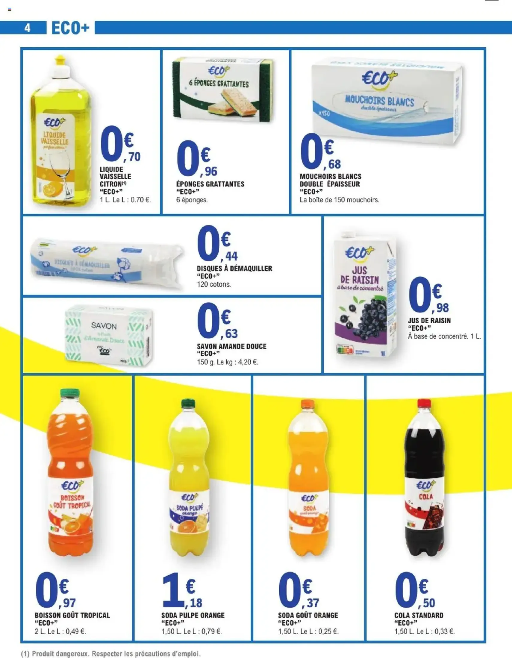 E.Leclerc catalogue semaine 37 - brochure valable à partir du 09/09/2025, page 4 sur 16 E.Leclerc catalogue semaine 37 - brochure valable à partir du 09/09/2025, page 4 sur 16
