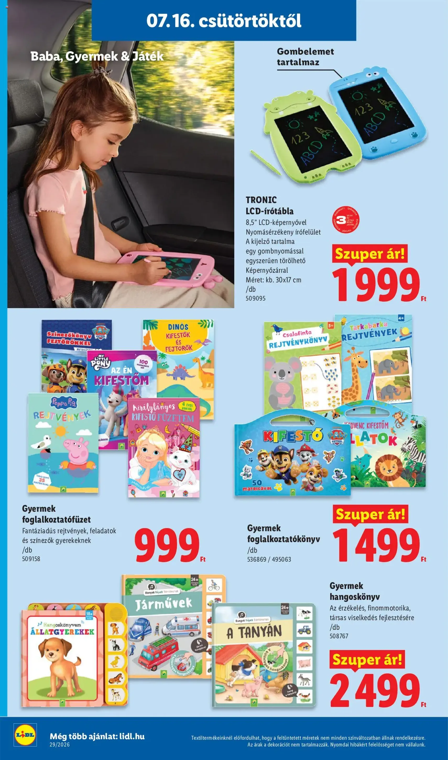 Lidl akciós újság - 2026.07.16. érvényes szórólap 46 oldal 88 oldalból