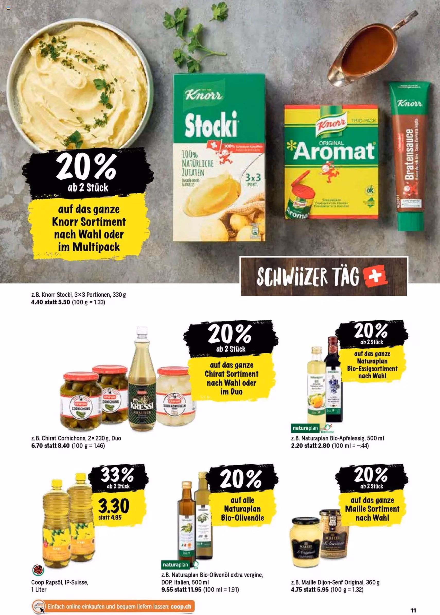 Coop Aktionen - Gültiger Prospekt ab 24.07.2025, Seite 11 von insgesamt 24 Coop Aktionen - Gültiger Prospekt ab 24.07.2025, Seite 11 von insgesamt 24