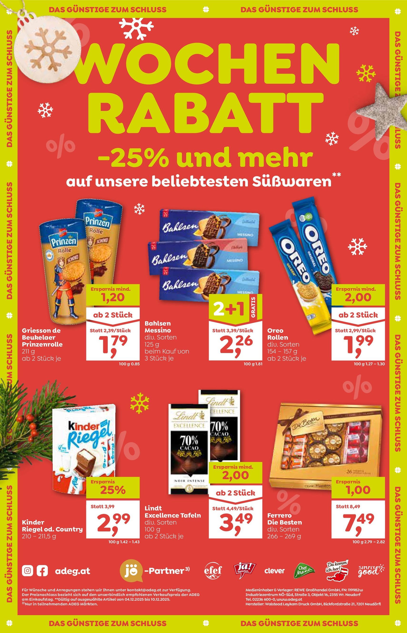 ADEG Wolfurt - Gültiger Prospekt ab 04.12.2025, Seite 12 von insgesamt 12