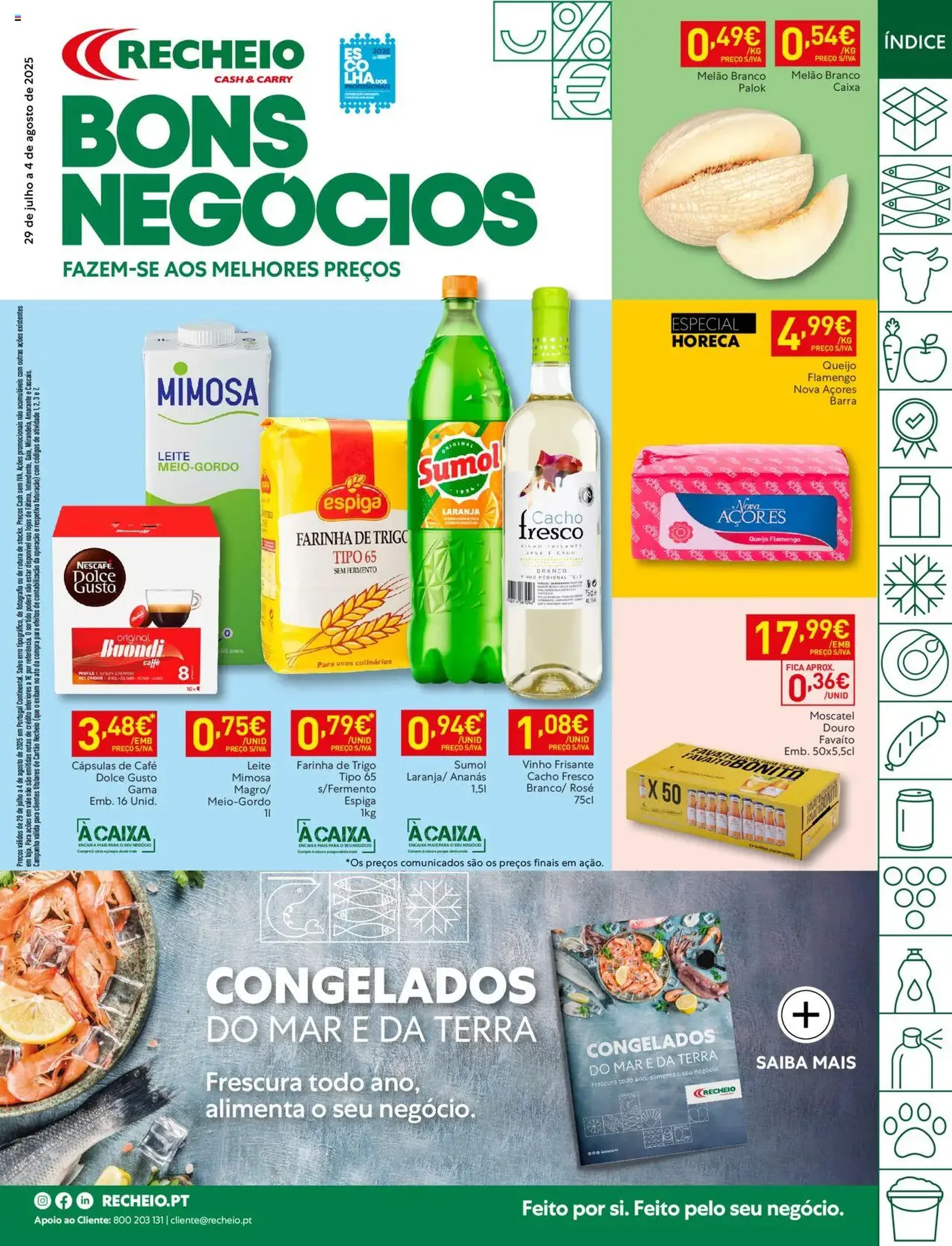 Recheio folheto - folheto válido a partir de 29/07/2025 página 1 de 48 Recheio folheto - folheto válido a partir de 29/07/2025 página 1 de 48