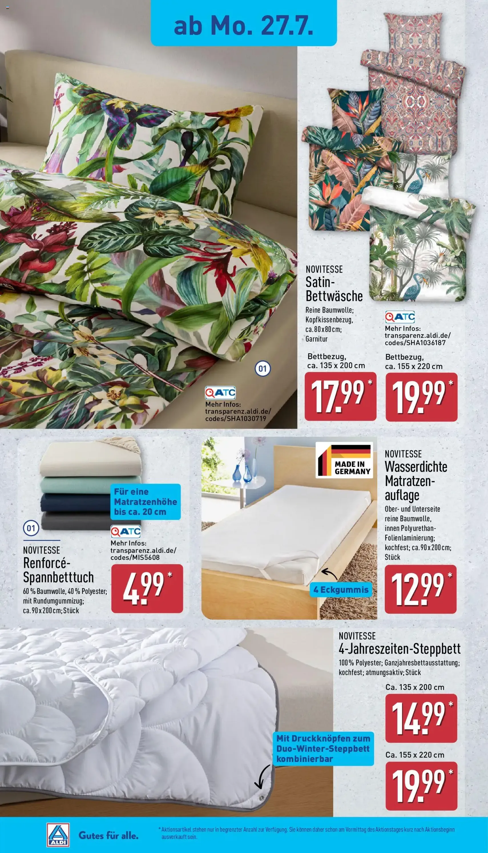 Aldi Prospekt - Gültiger Prospekt ab 27.07.2026, Seite 22 von insgesamt 48
