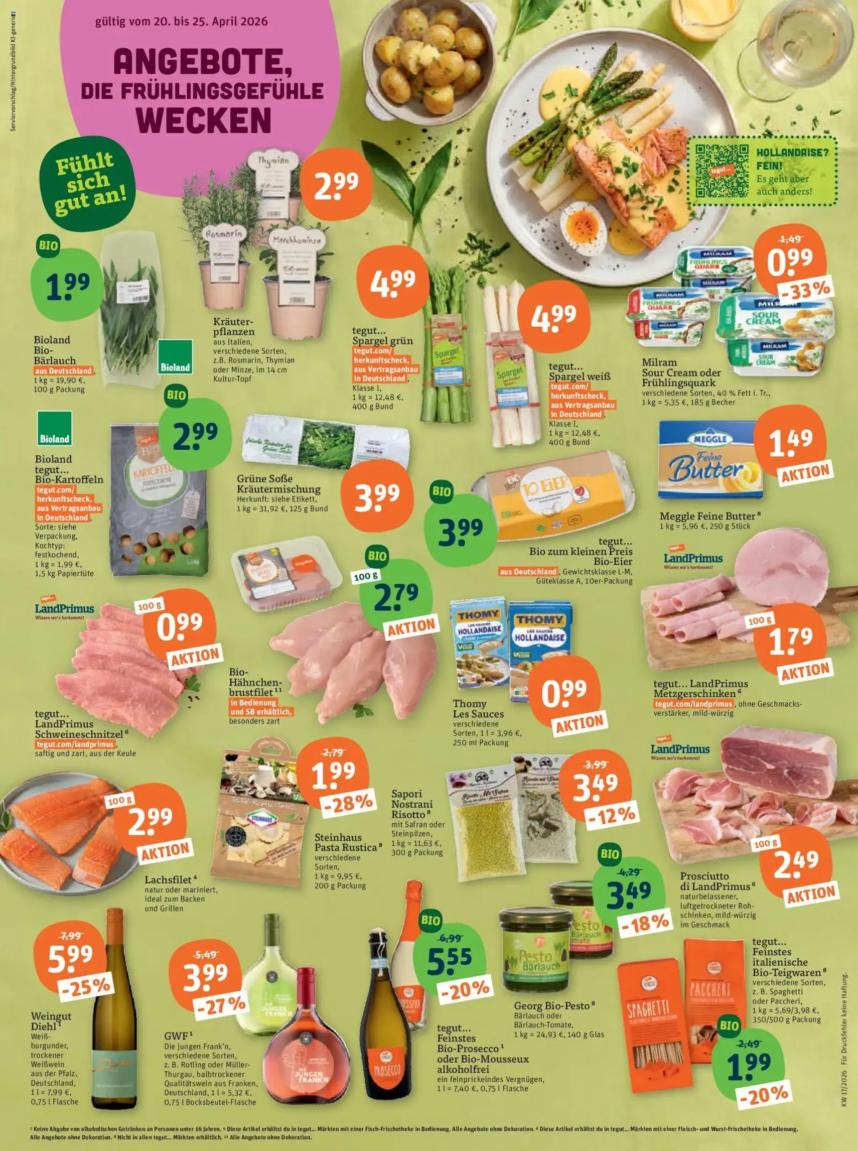 Tegut Prospekt - Gültiger Prospekt ab 20.04.2026, Seite 2 von insgesamt 23