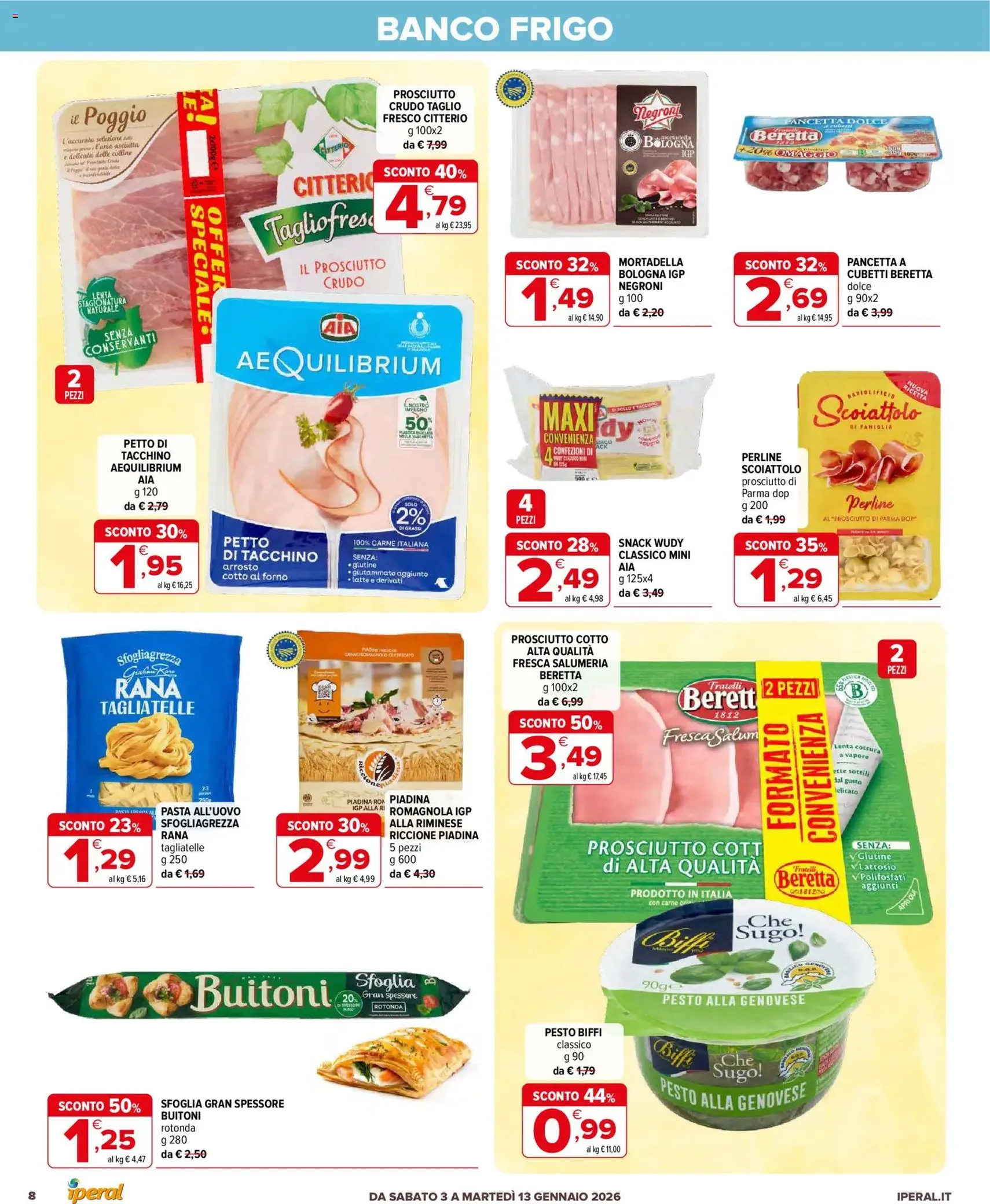 Volantino Iperal - volantino valido dal 03/01/2026 pagina 8 di 21