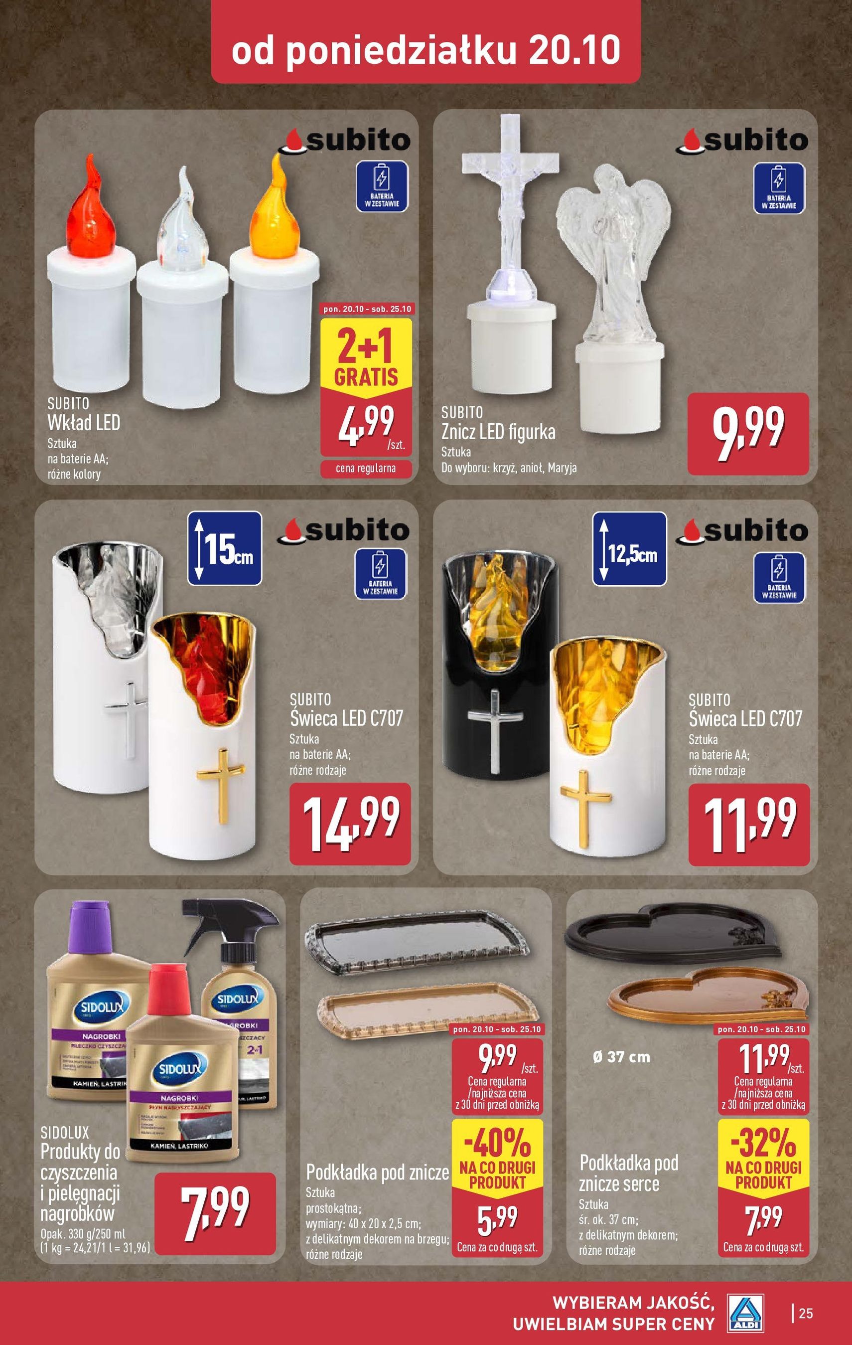 Aldi Gazetka - ważny gazetka od 20.10.2025 strona 25 z 41 Aldi Gazetka - ważny gazetka od 20.10.2025 strona 25 z 41