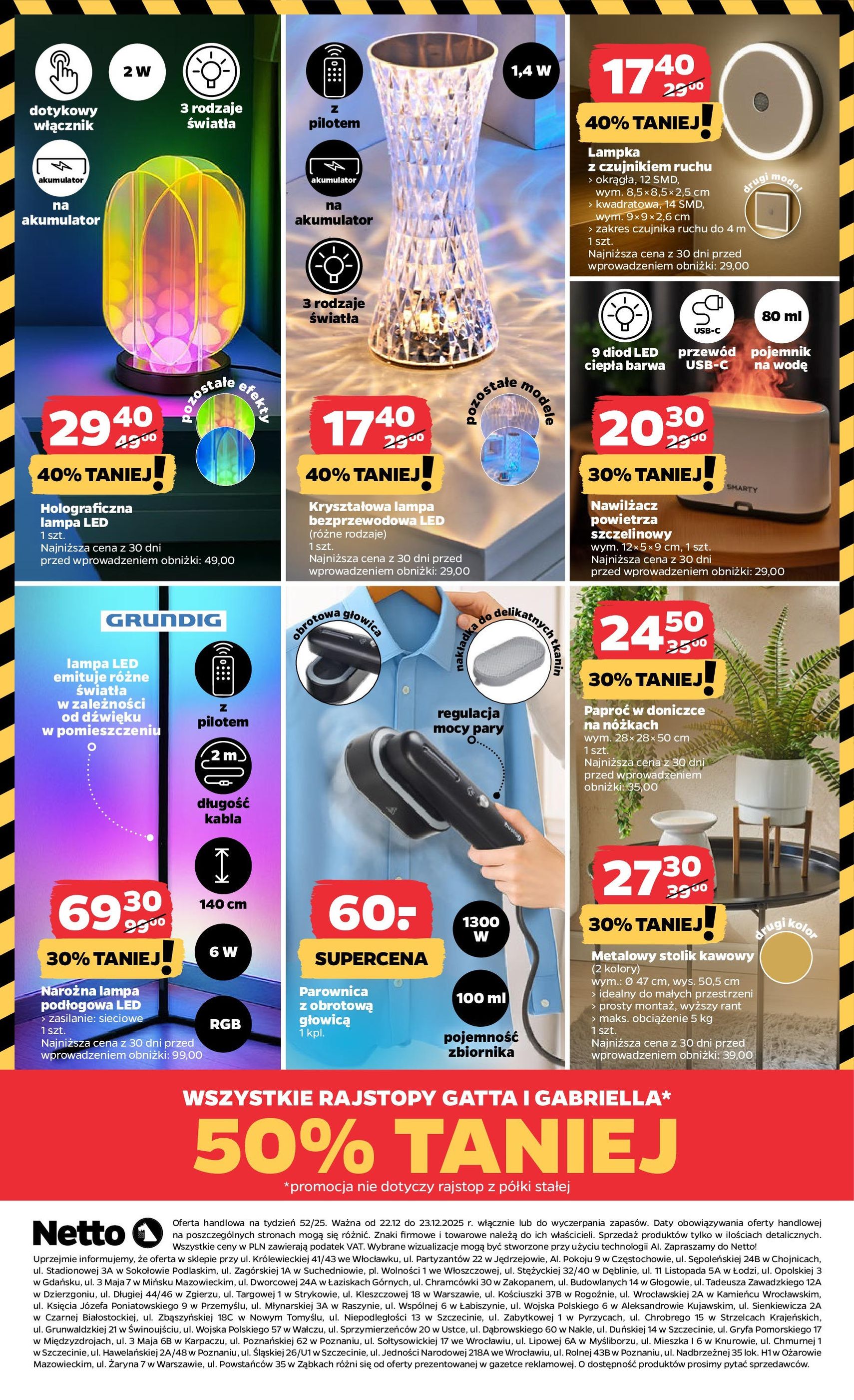Netto gazetka - Spożywcza - ważny gazetka od 22.12.2025 strona 22 z 23