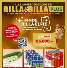 Billa Flugblatt - Prospekt Vorschau gültig ab 13.11.2025