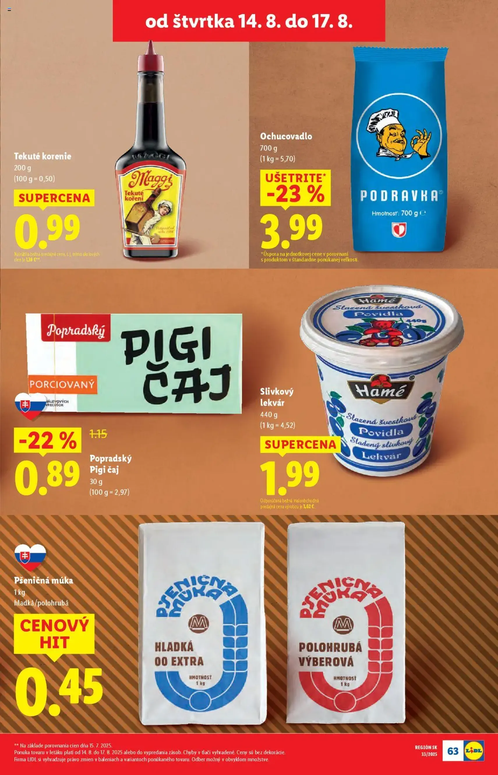 Lidl leták - platný leták od 11.08.2025 strana 71 z 93