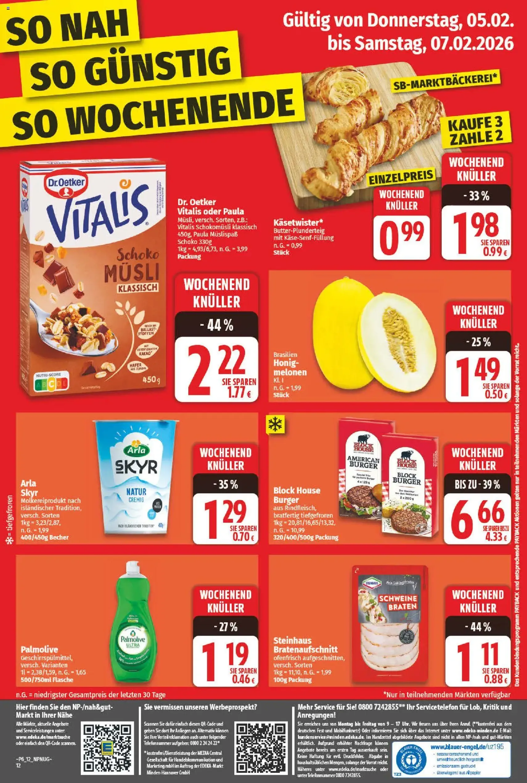 NP Discount Prospekt - Gültiger Prospekt ab 02.02.2026, Seite 12 von insgesamt 15