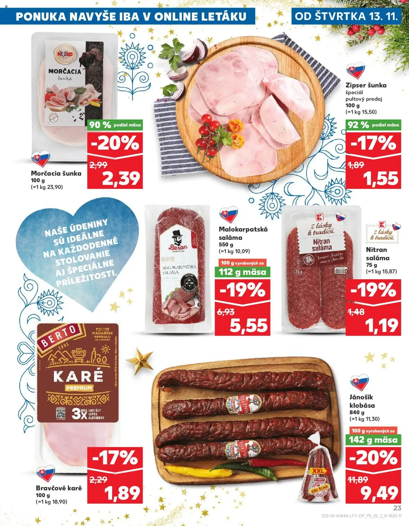 Kaufland leták - platný leták od 13.11.2025 strana 23 z 82