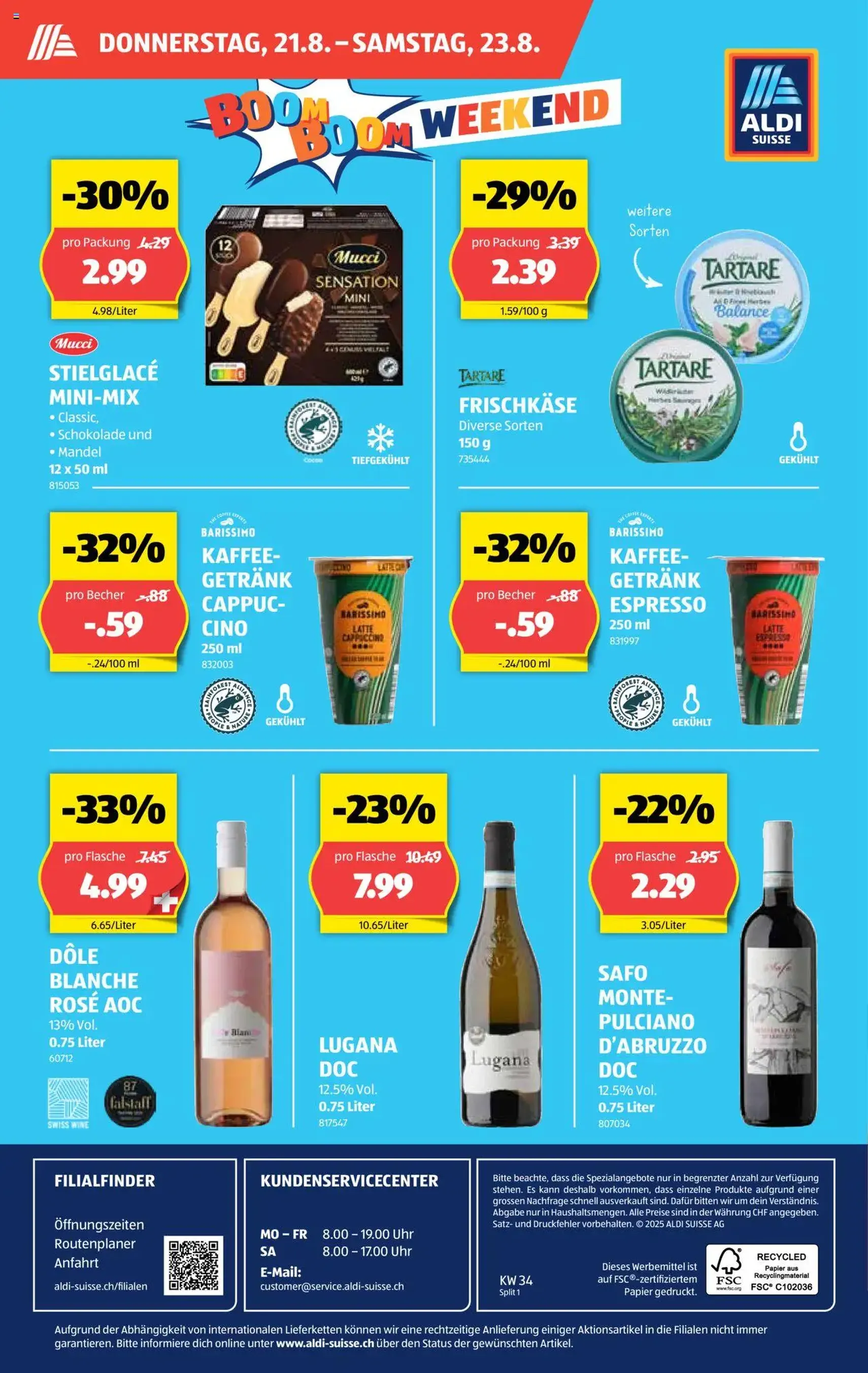 Aldi Aktionen - Gültiger Prospekt ab 21.08.2025, Seite 2 von insgesamt 32