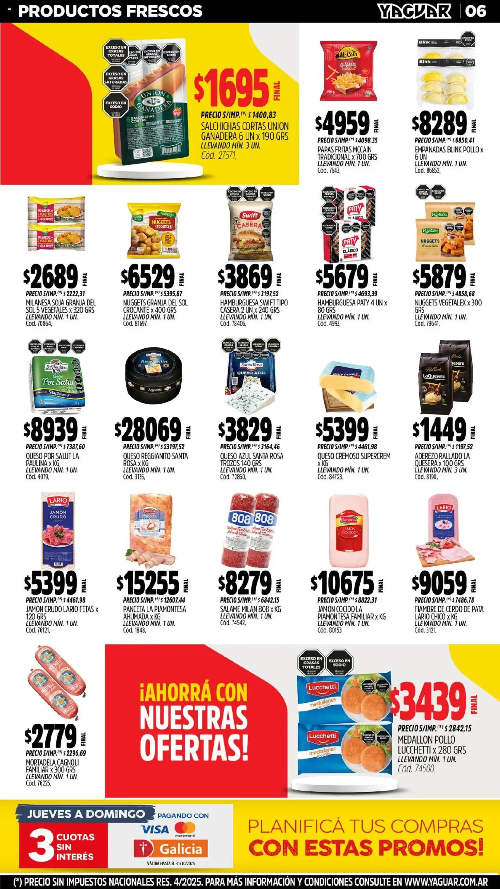 Yaguar catálogo - folleto válido desde 13/10/2025 página 6 de 31