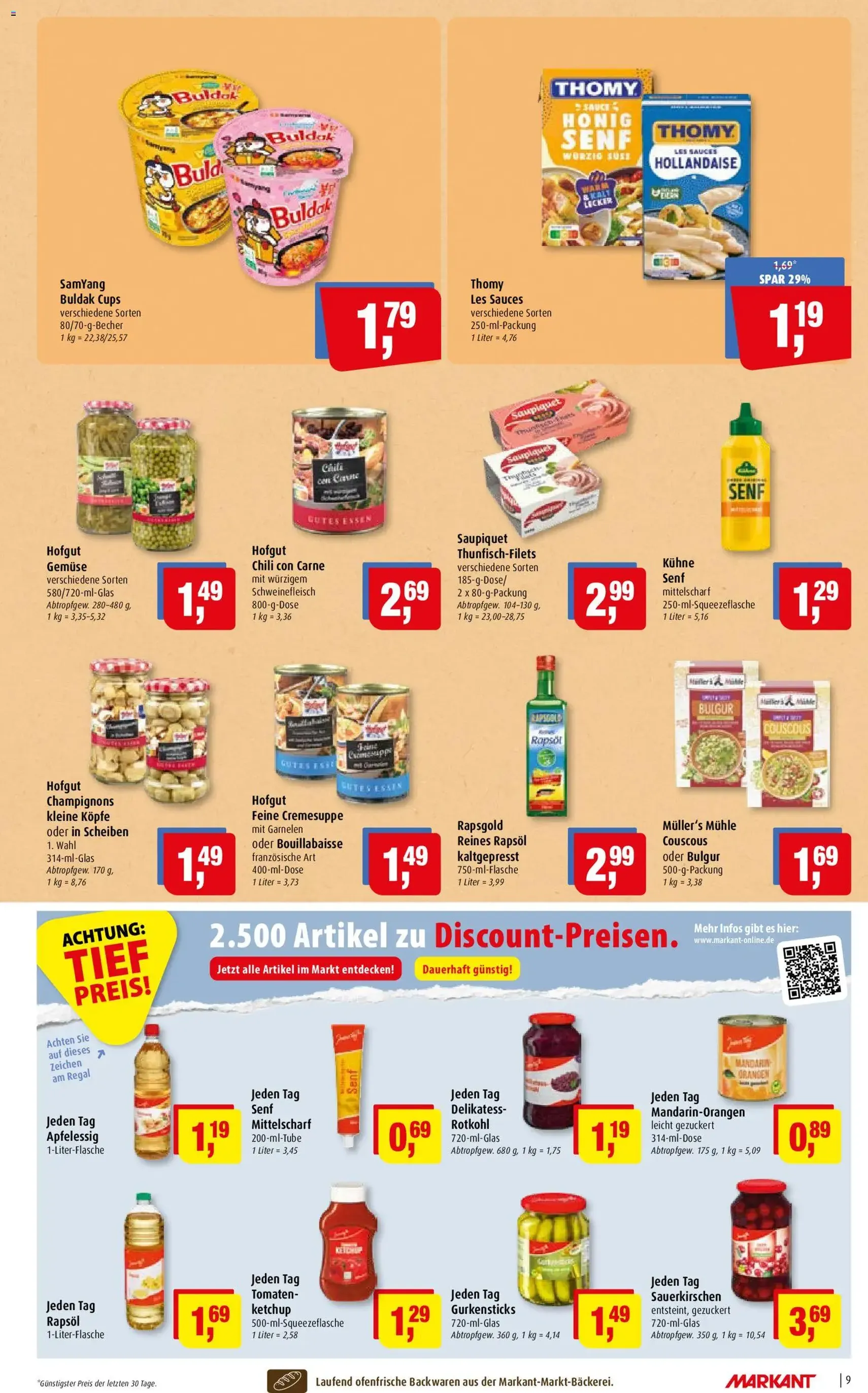 Markant Prospekt - Gültiger Prospekt ab 07.09.2026, Seite 9 von insgesamt 14