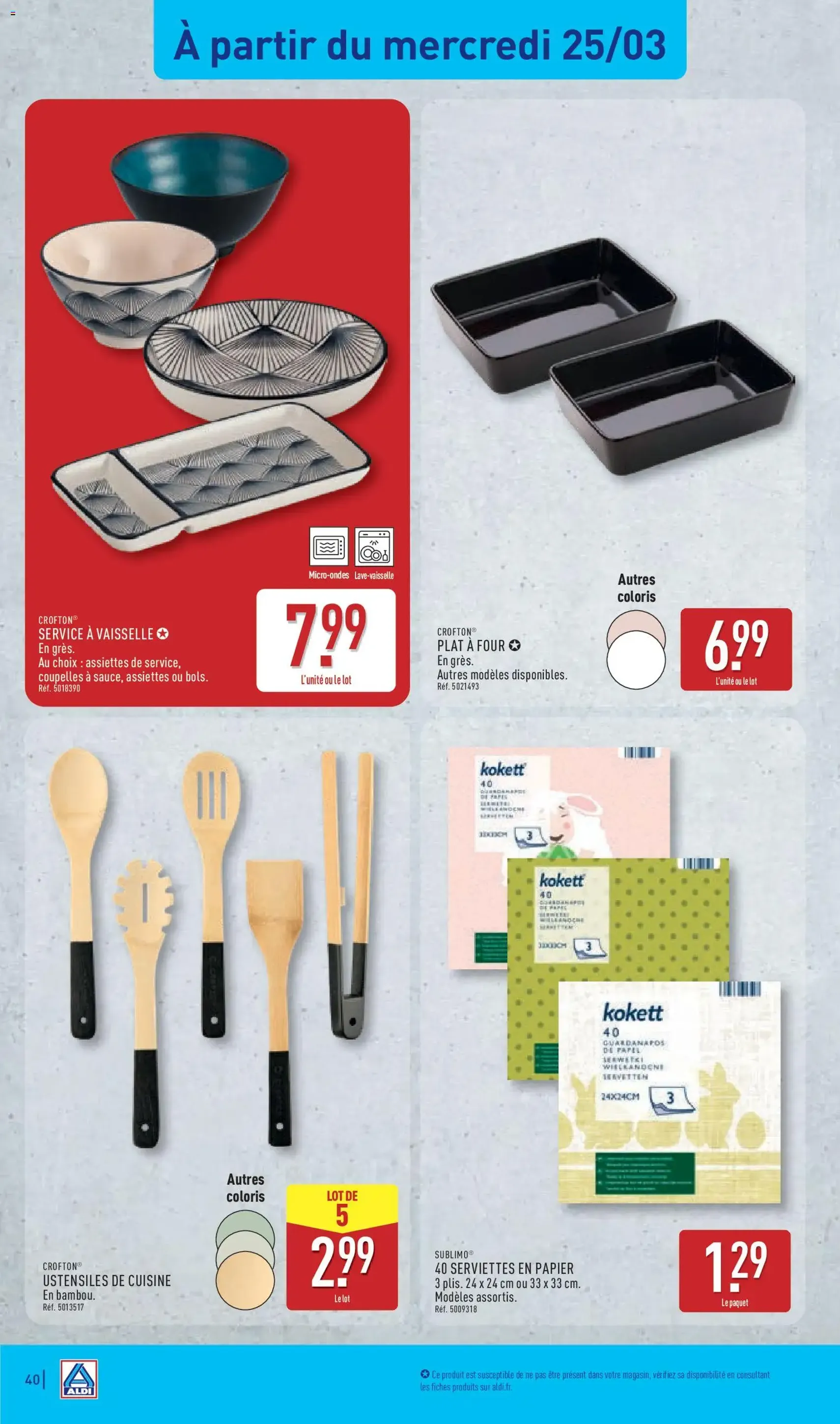 Aldi - Catalogue de la semaine 13 - brochure valable à partir du 24/03/2026, page 44 sur 53