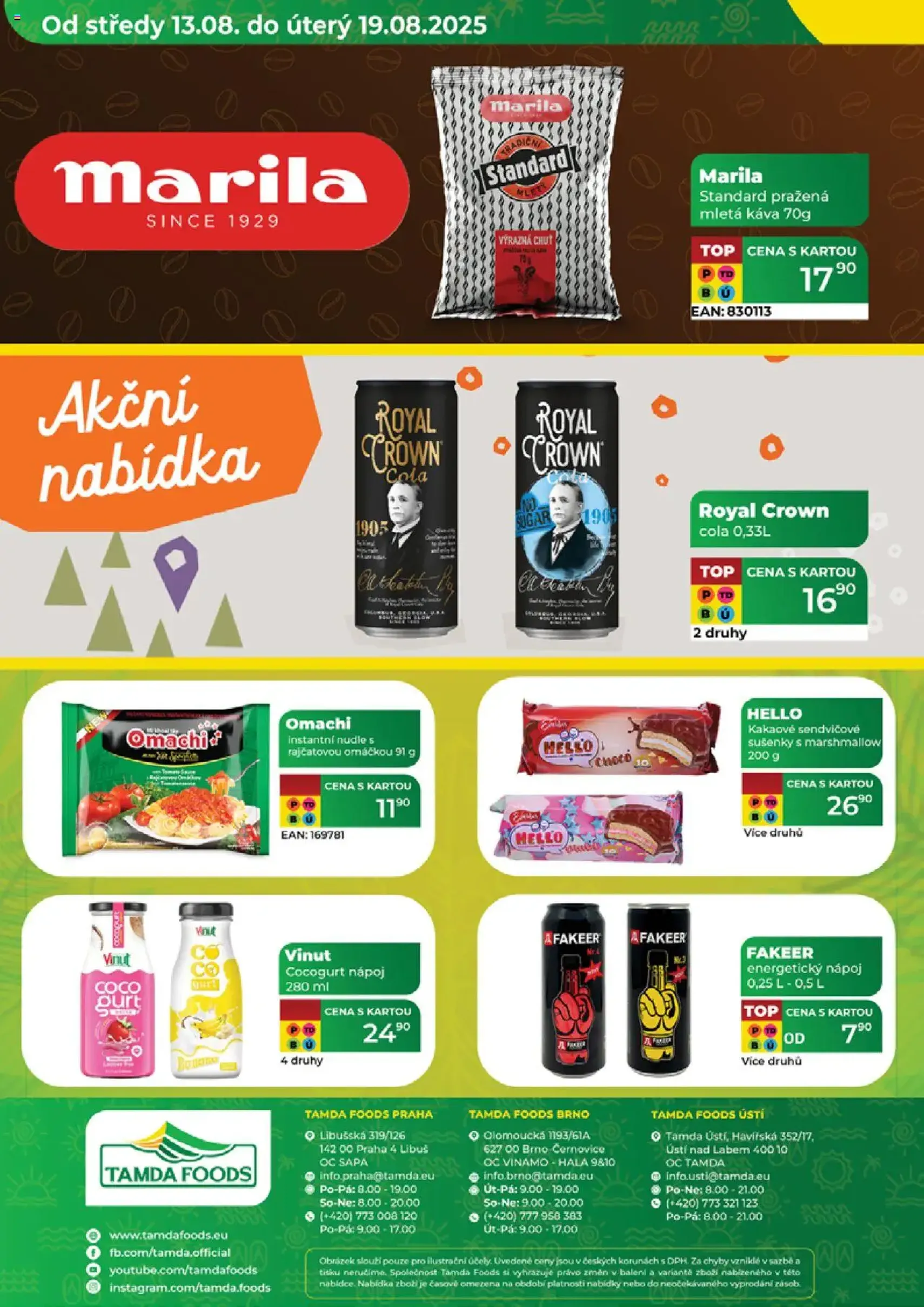 Tamda Foods leták - platný leták od 13.08.2025 strana 52 z 52 Tamda Foods leták - platný leták od 13.08.2025 strana 52 z 52