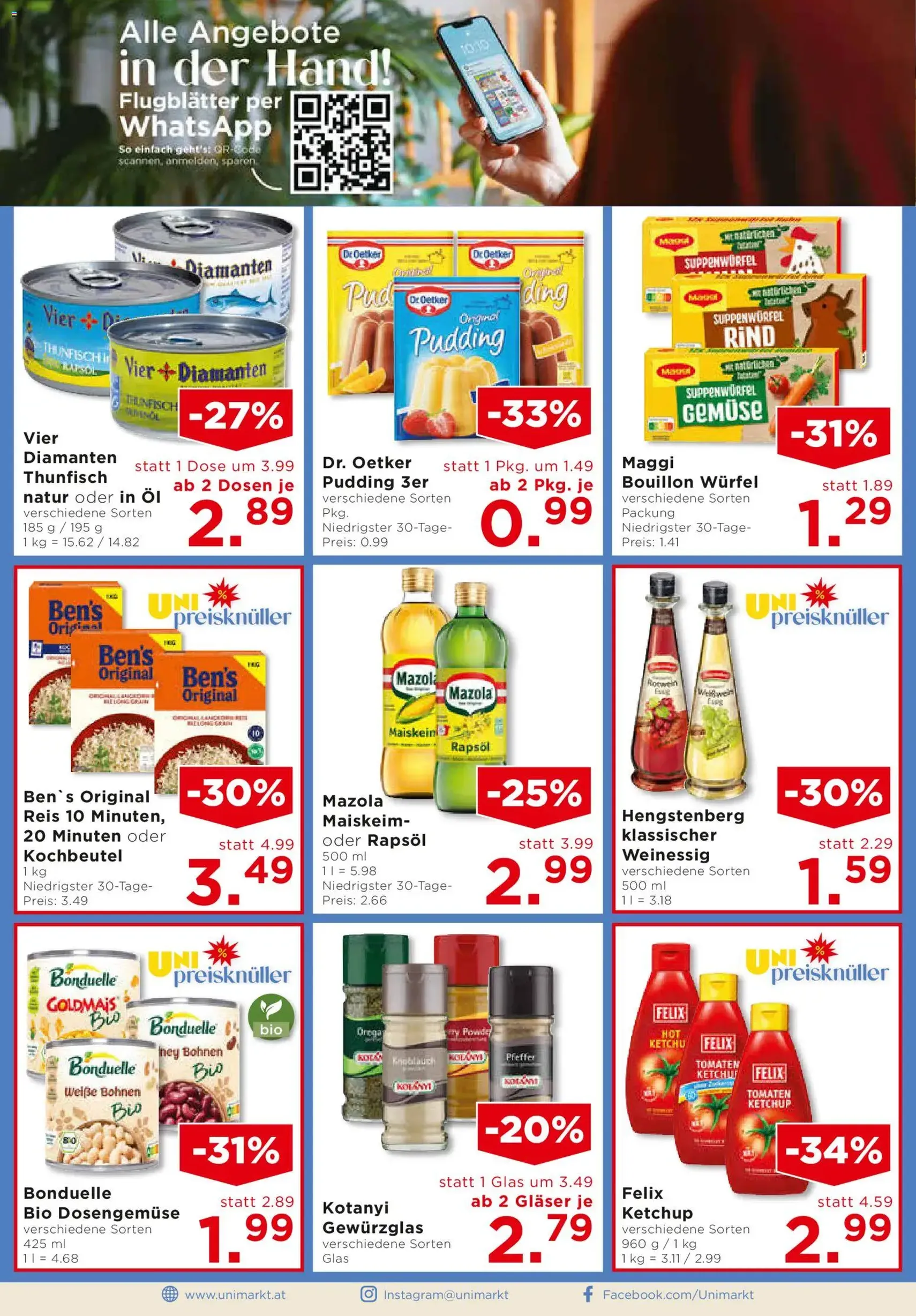 Unimarkt Flugblatt - Gültiger Prospekt ab 30.12.2025, Seite 8 von insgesamt 12