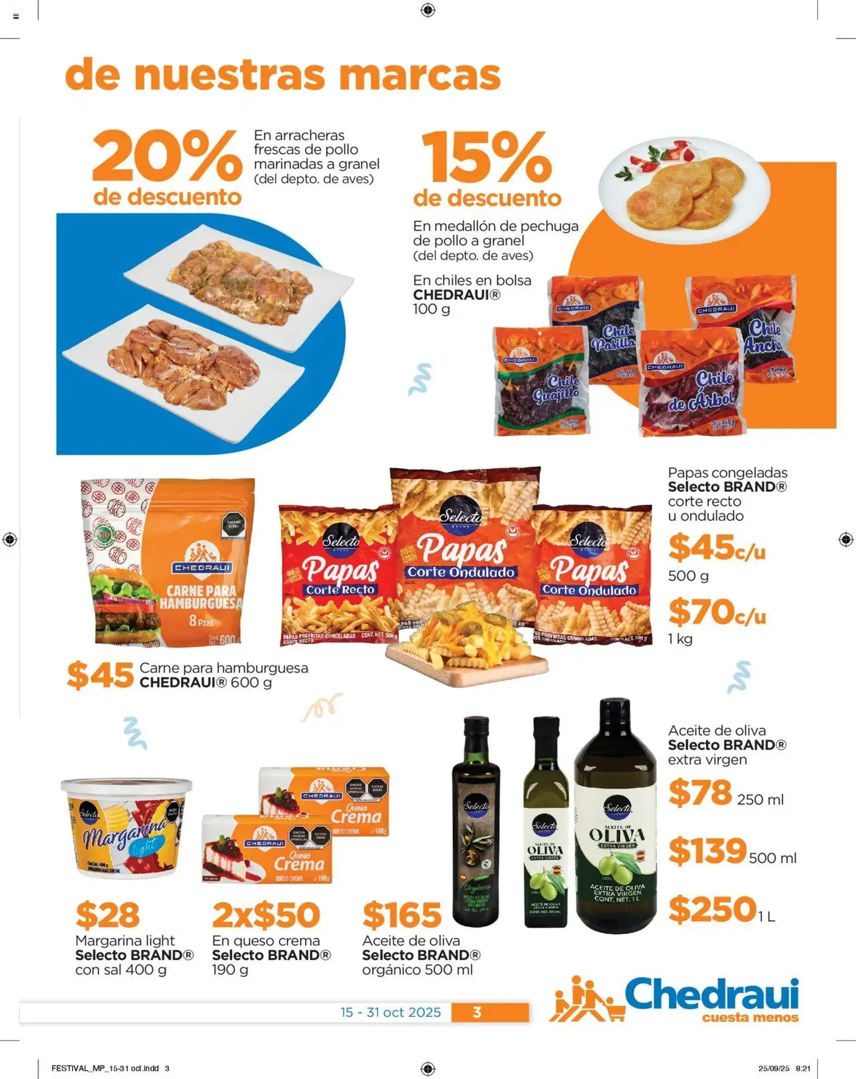 Chedraui - Folleto Nuestras marcas propias - folleto válido desde 15/10/2025 página 3 de 16
