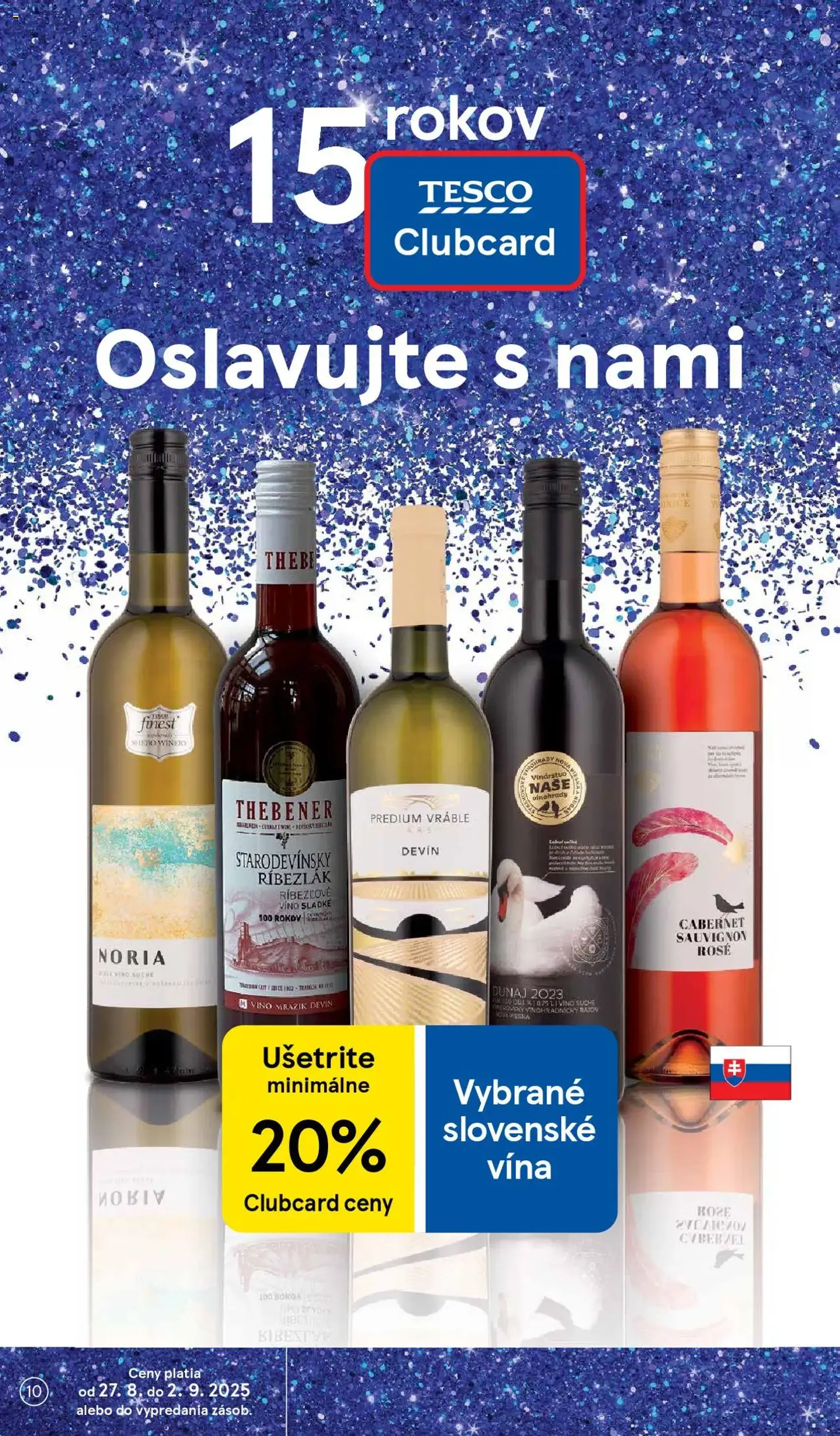 Tesco Hypermarket - leták - platný leták od 27.08.2025 strana 10 z 37