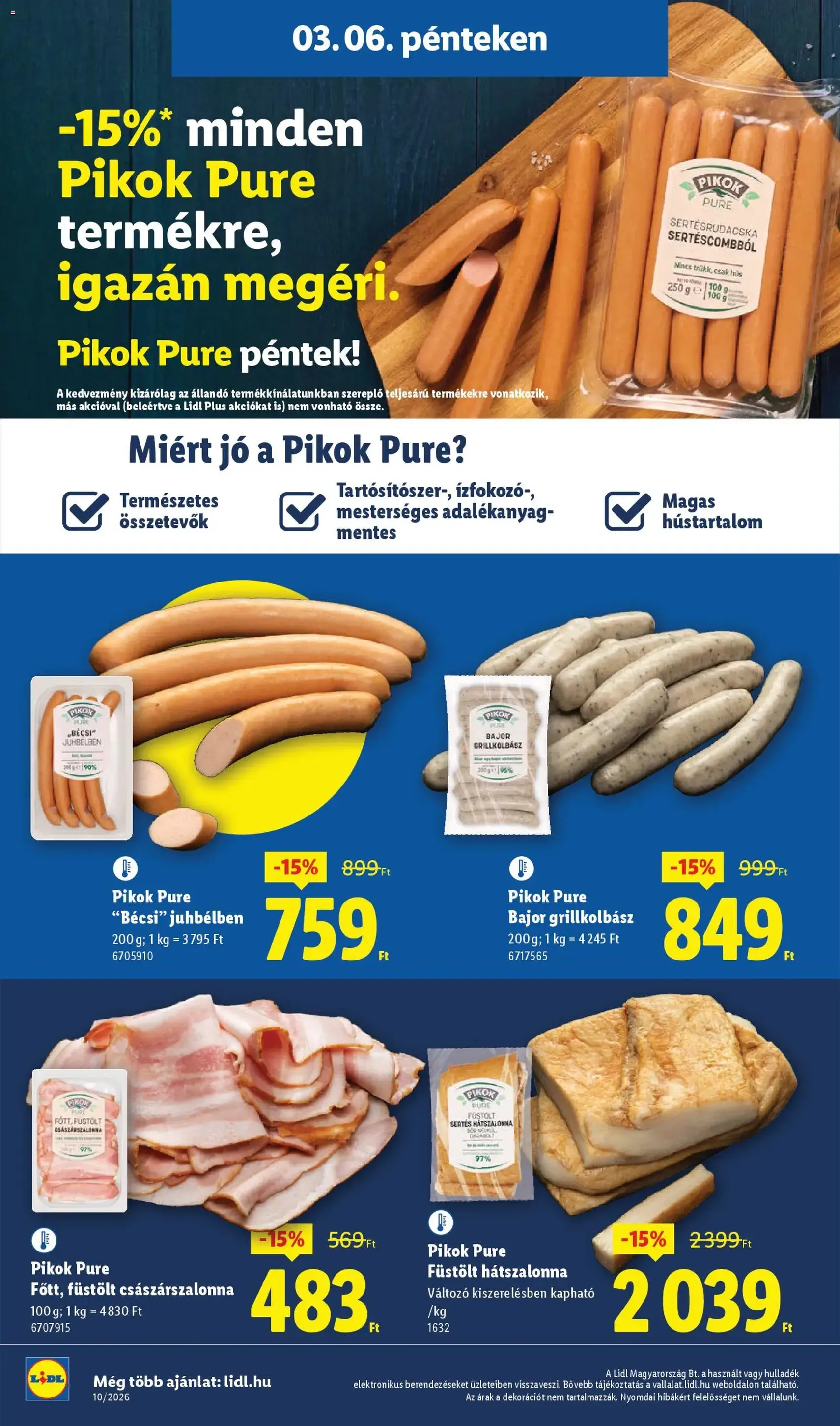 Lidl akciós újság - 2026.03.05. érvényes szórólap 36 oldal 64 oldalból