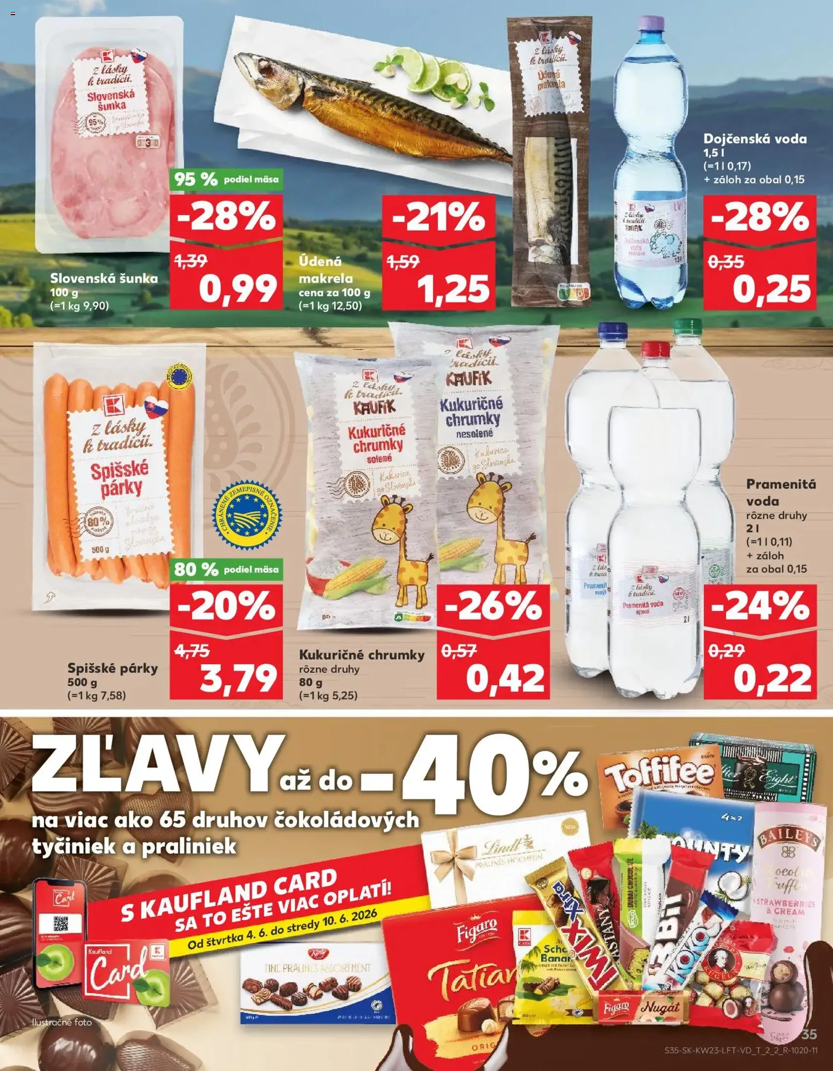 Kaufland SK akciós újság - 2026.06.04. érvényes szórólap 35 oldal 76 oldalból
