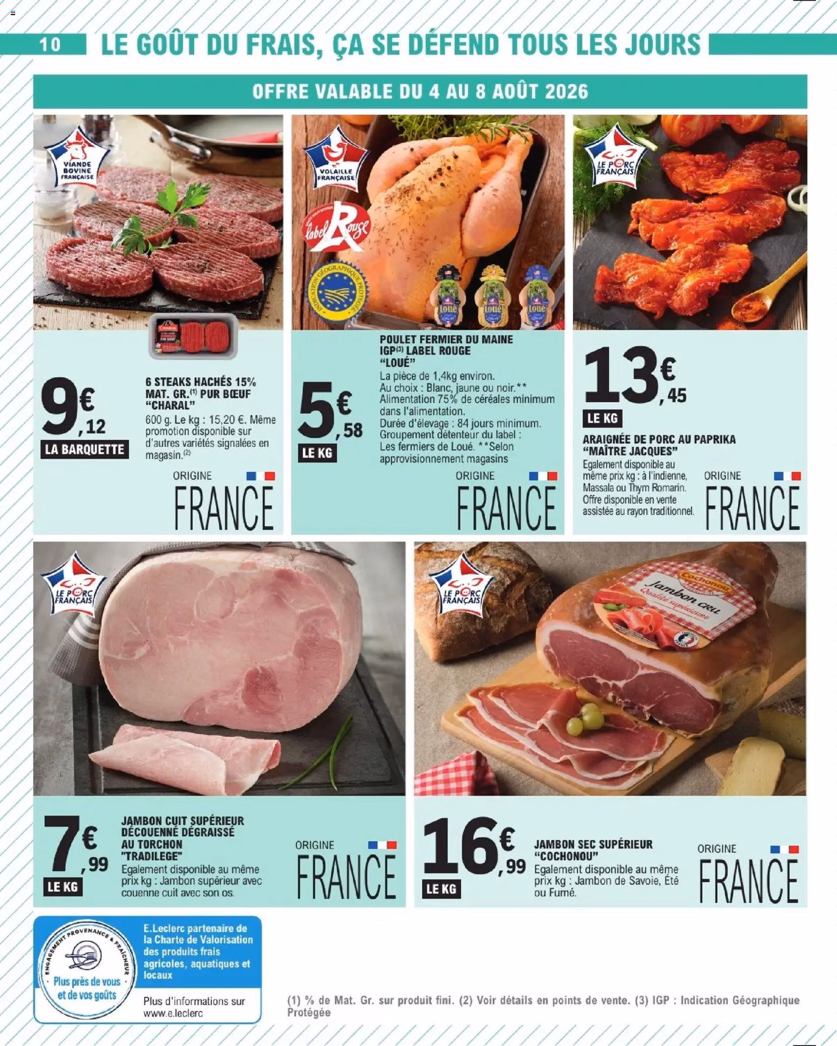 E.Leclerc catalogue - brochure valable à partir du 04/08/2026, page 10 sur 24