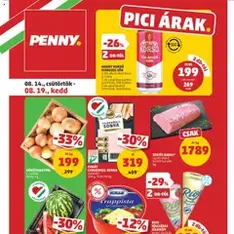 PENNY Akciós újság - szórólap előnézete érvényes 2025.08.14. -tól