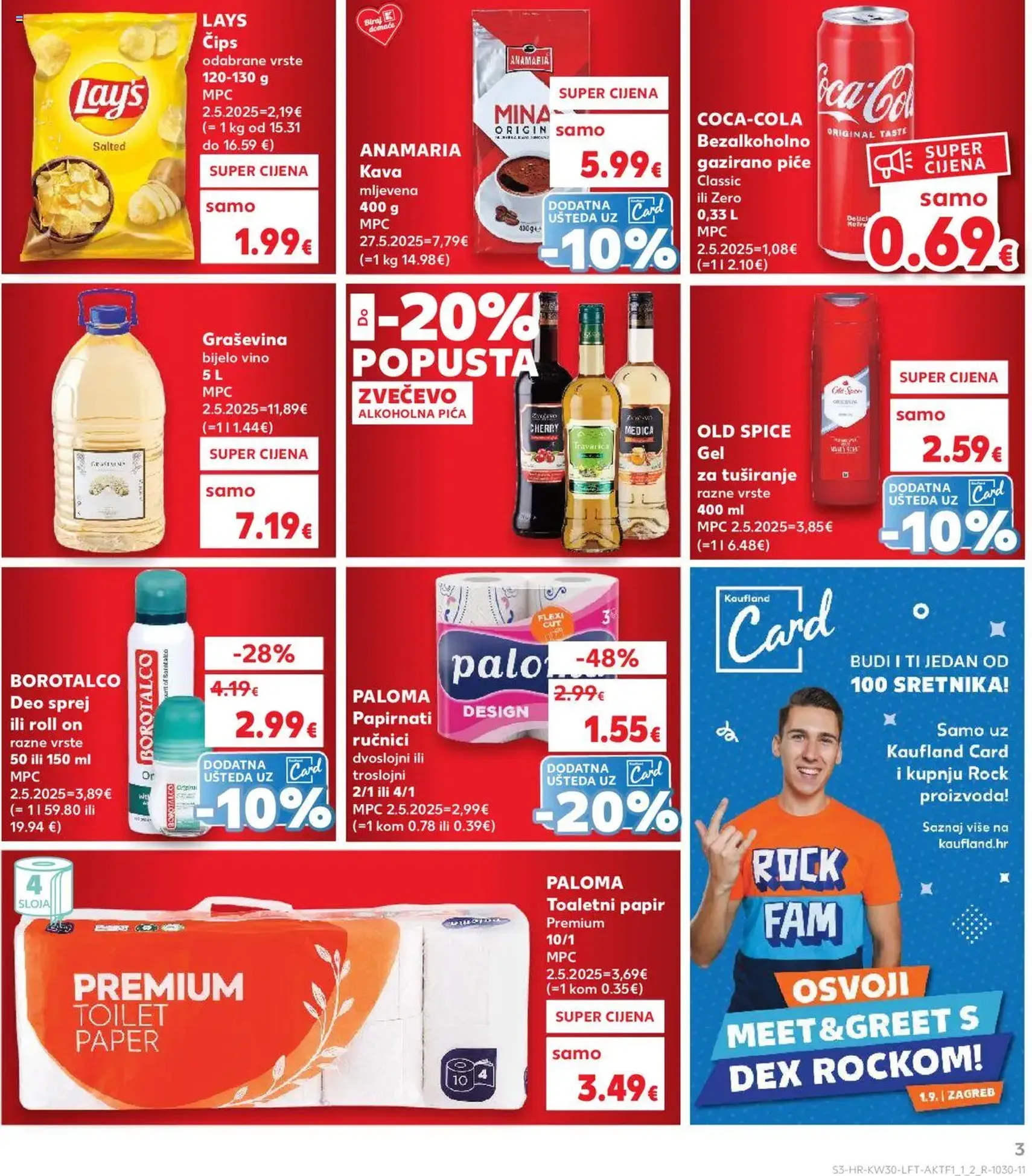 Kaufland HR - Split-Ravne njive - 2025.07.23. érvényes szórólap 3 oldal 32 oldalból