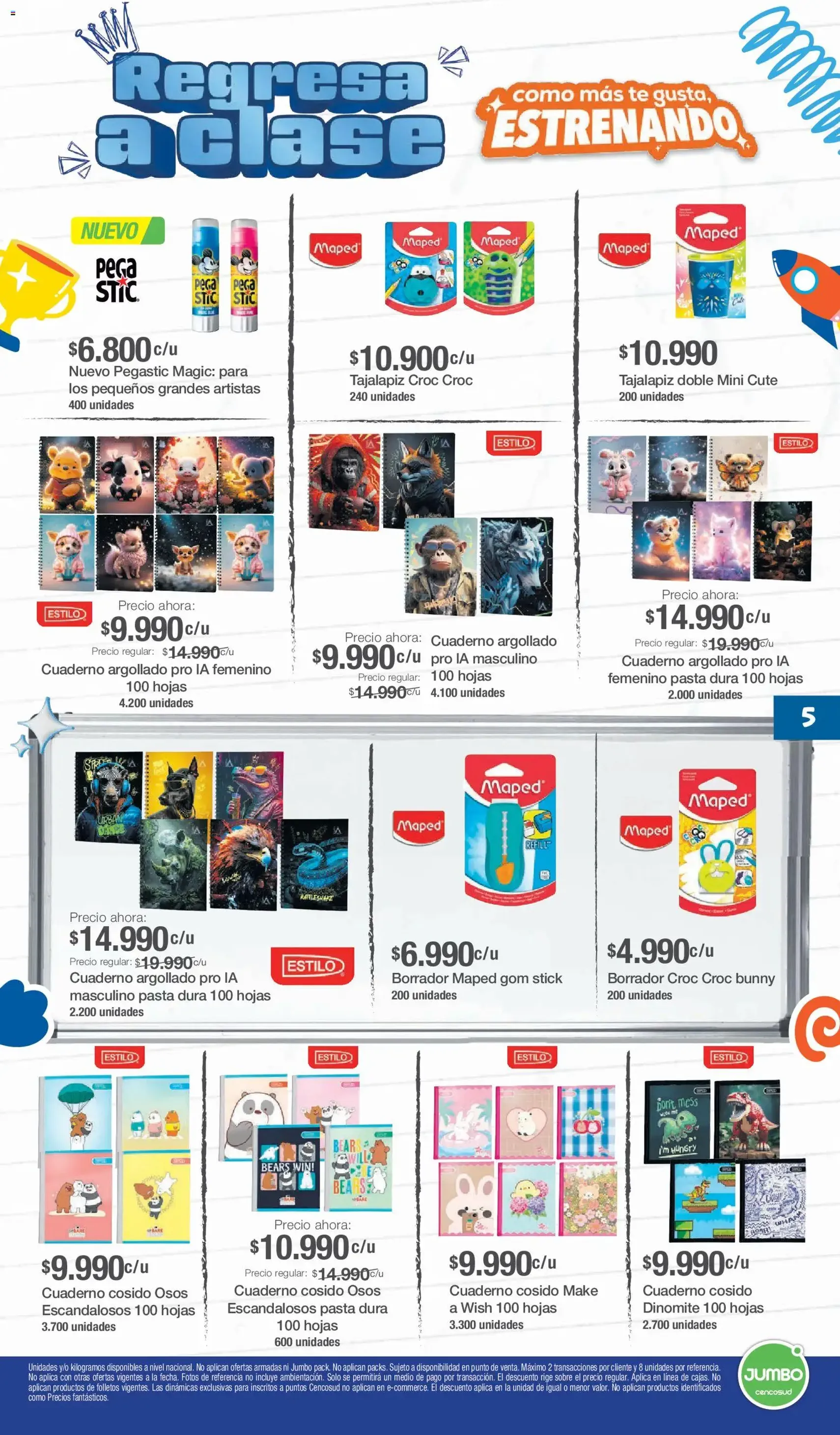 Jumbo Regresa a clase - folleto válido desde 25/07/2026 página 5 de 12