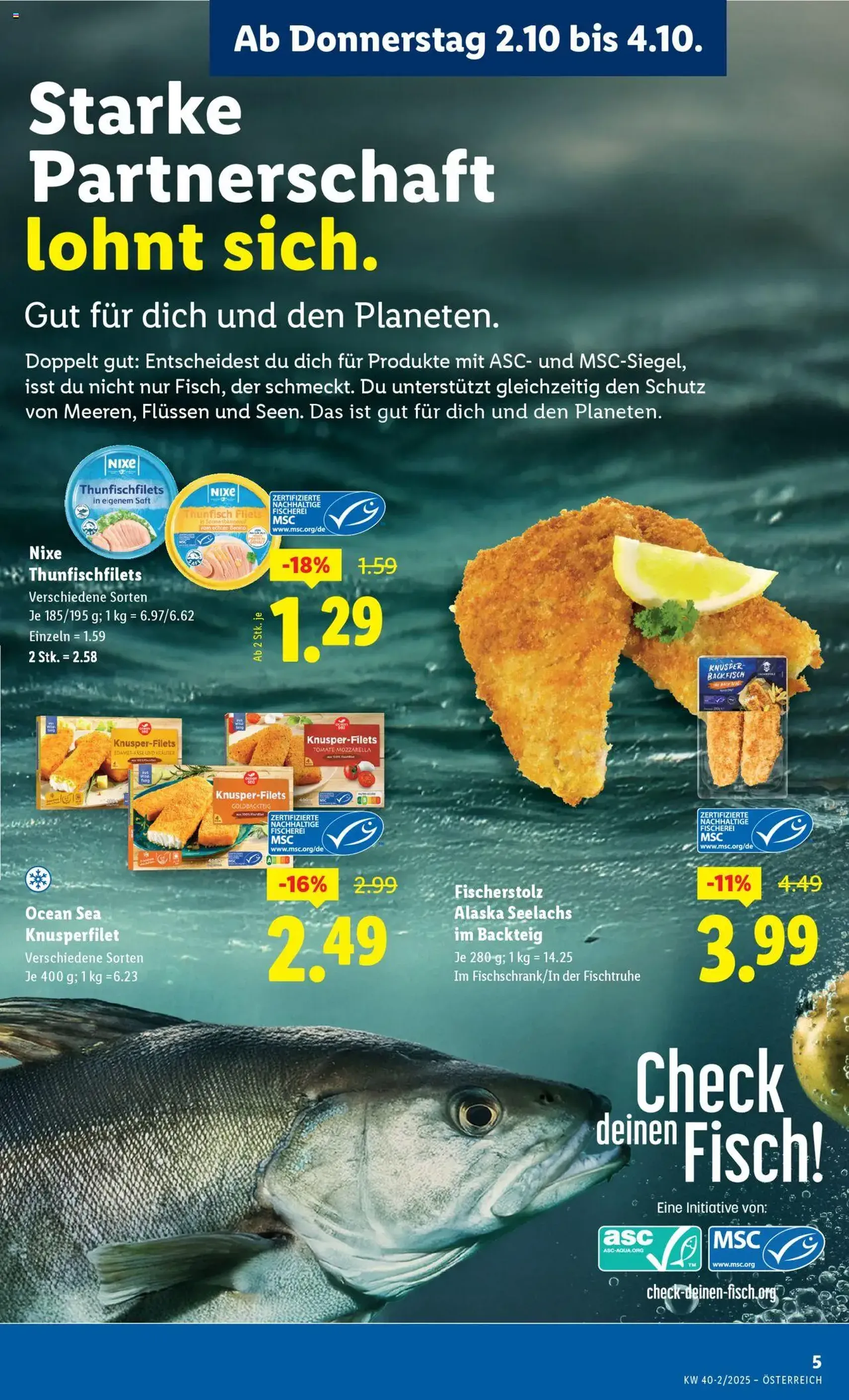 Lidl - Flugblatt - Gültiger Prospekt ab 02.10.2025, Seite 7 von insgesamt 45
