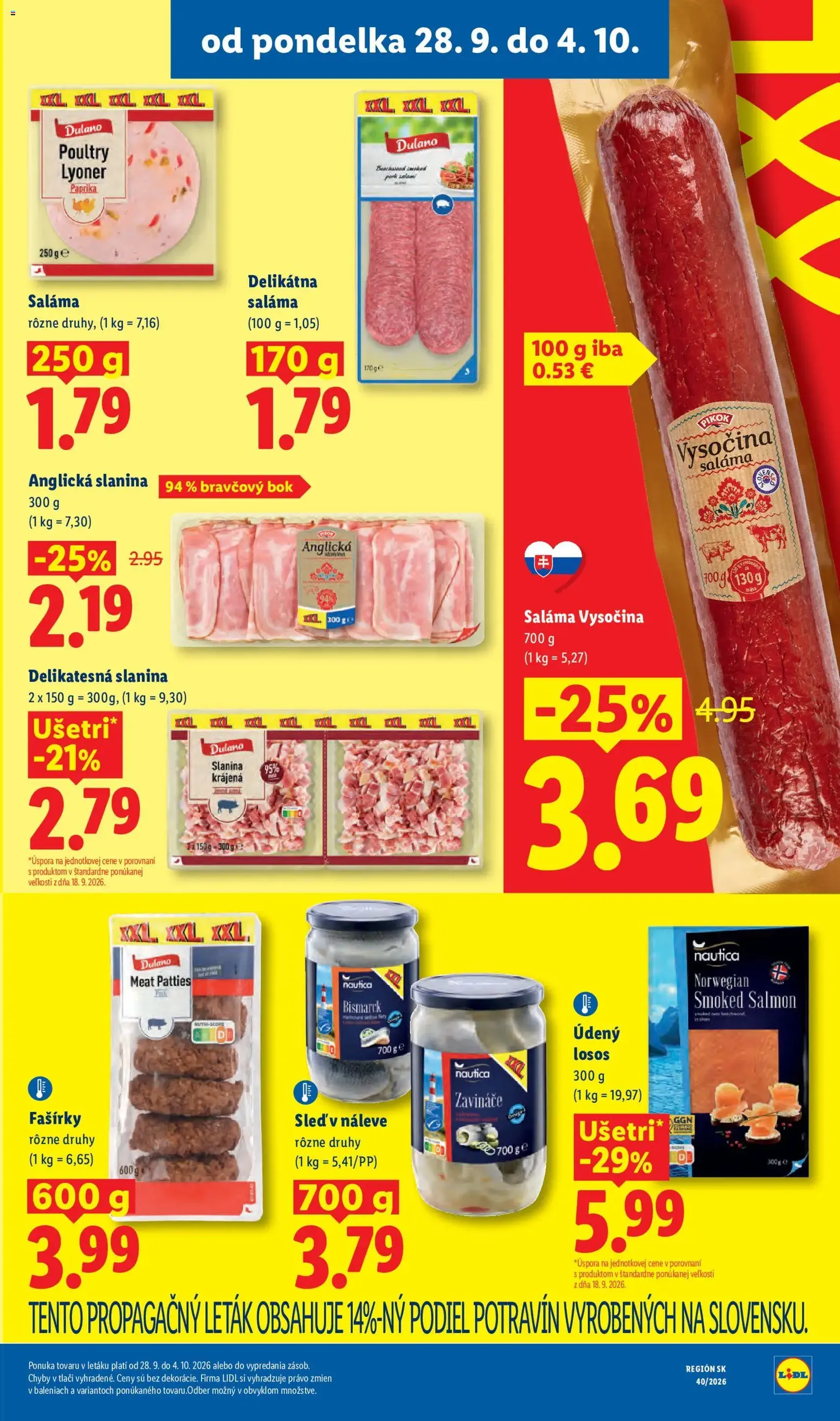 Lidl leták - platný leták od 28.09.2026 strana 25 z 100