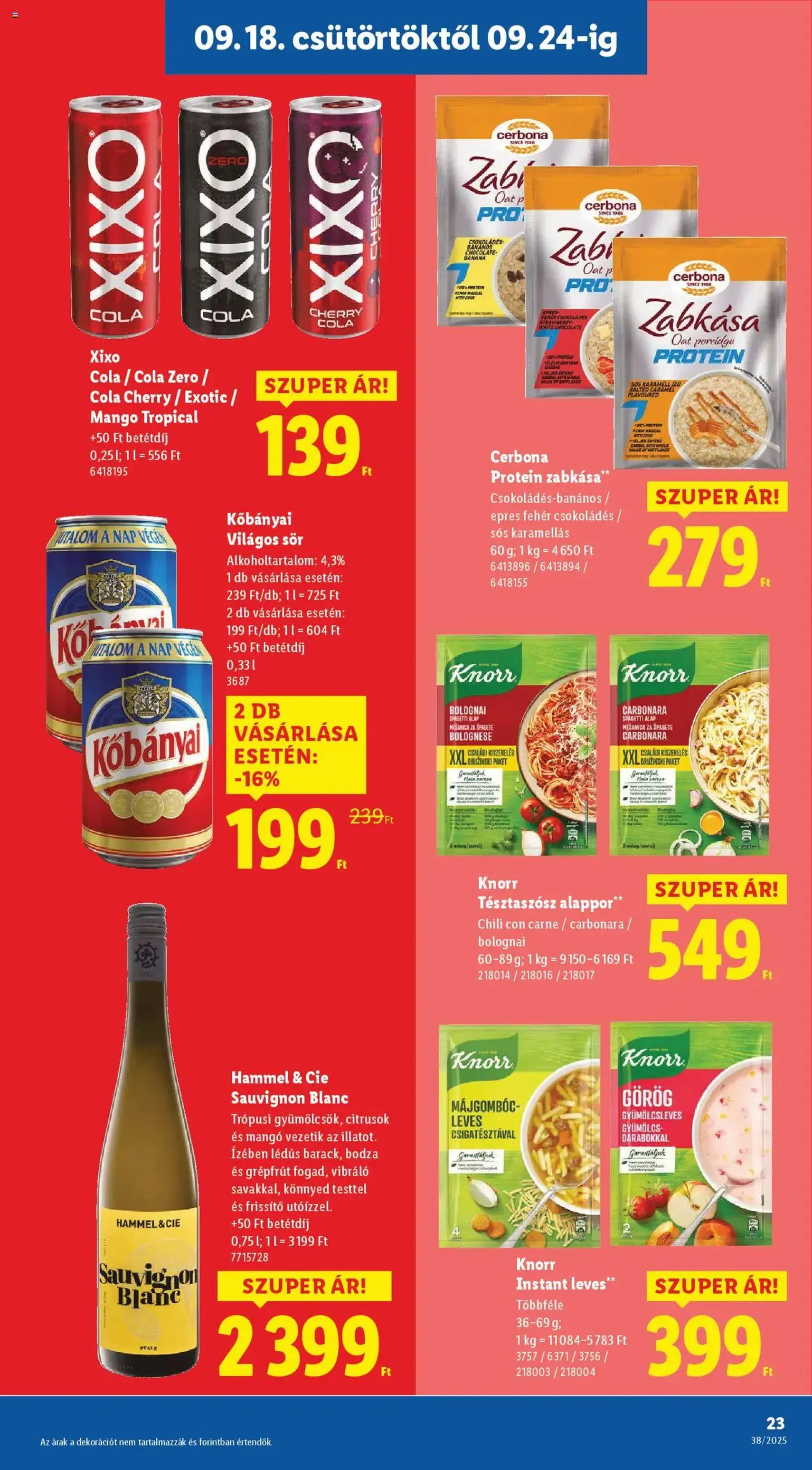 Lidl Akciós újság - 2025.09.18. érvényes szórólap 23 oldal 74 oldalból