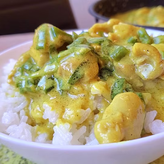 Náhľad receptu Kokosové - kuracie kari ( Coconut - chicken curry)