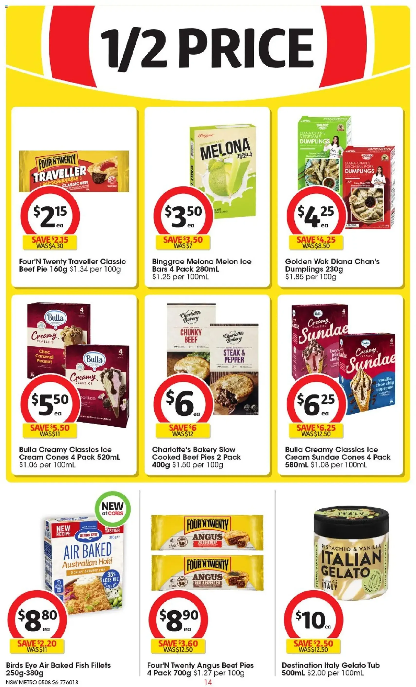 Coles catalogue - valid flyer from 04/08/2026, page 14 of 52