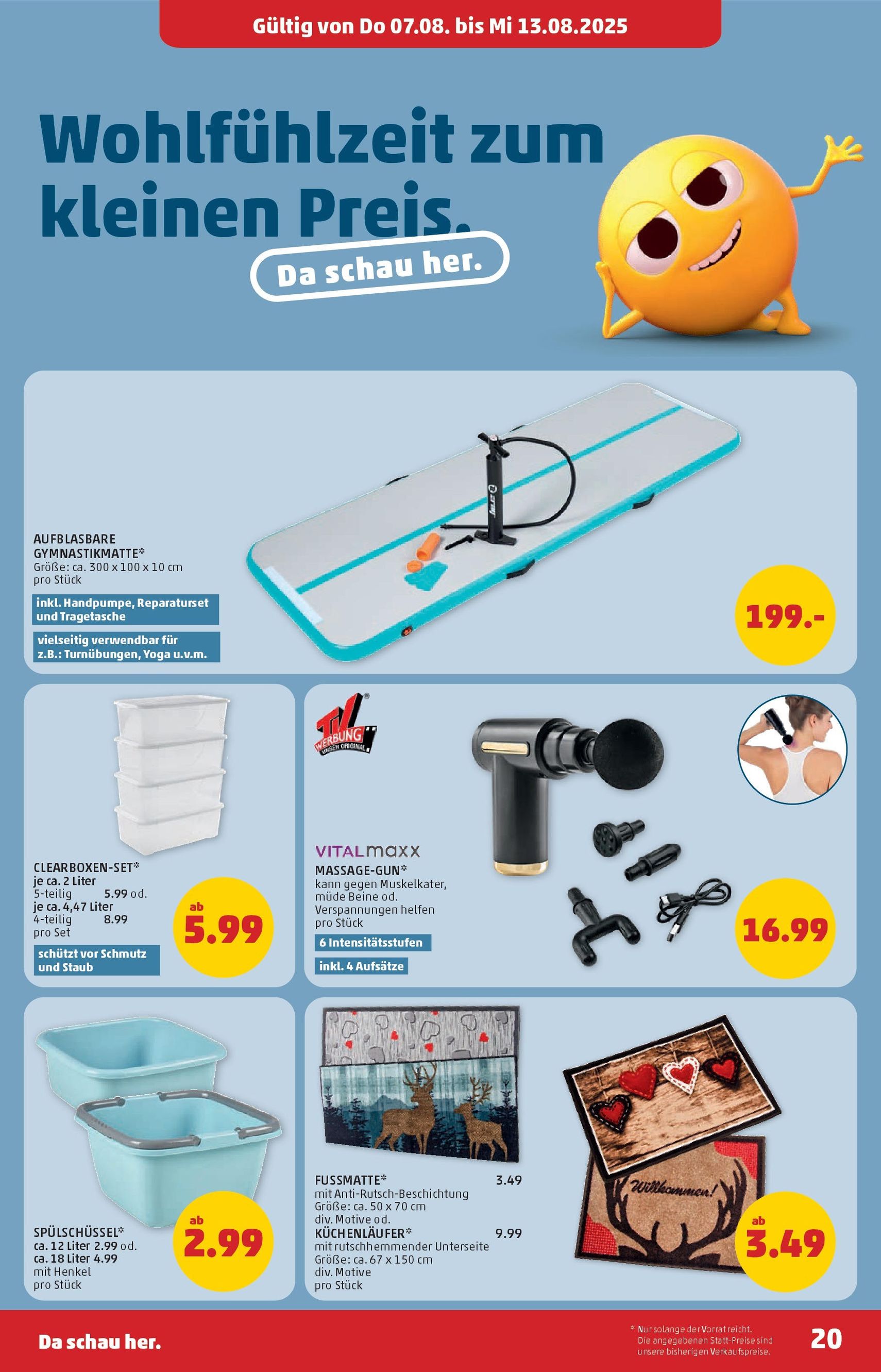 Penny Markt Flugblatt - Gültiger Prospekt ab 07.08.2025, Seite 20 von insgesamt 24